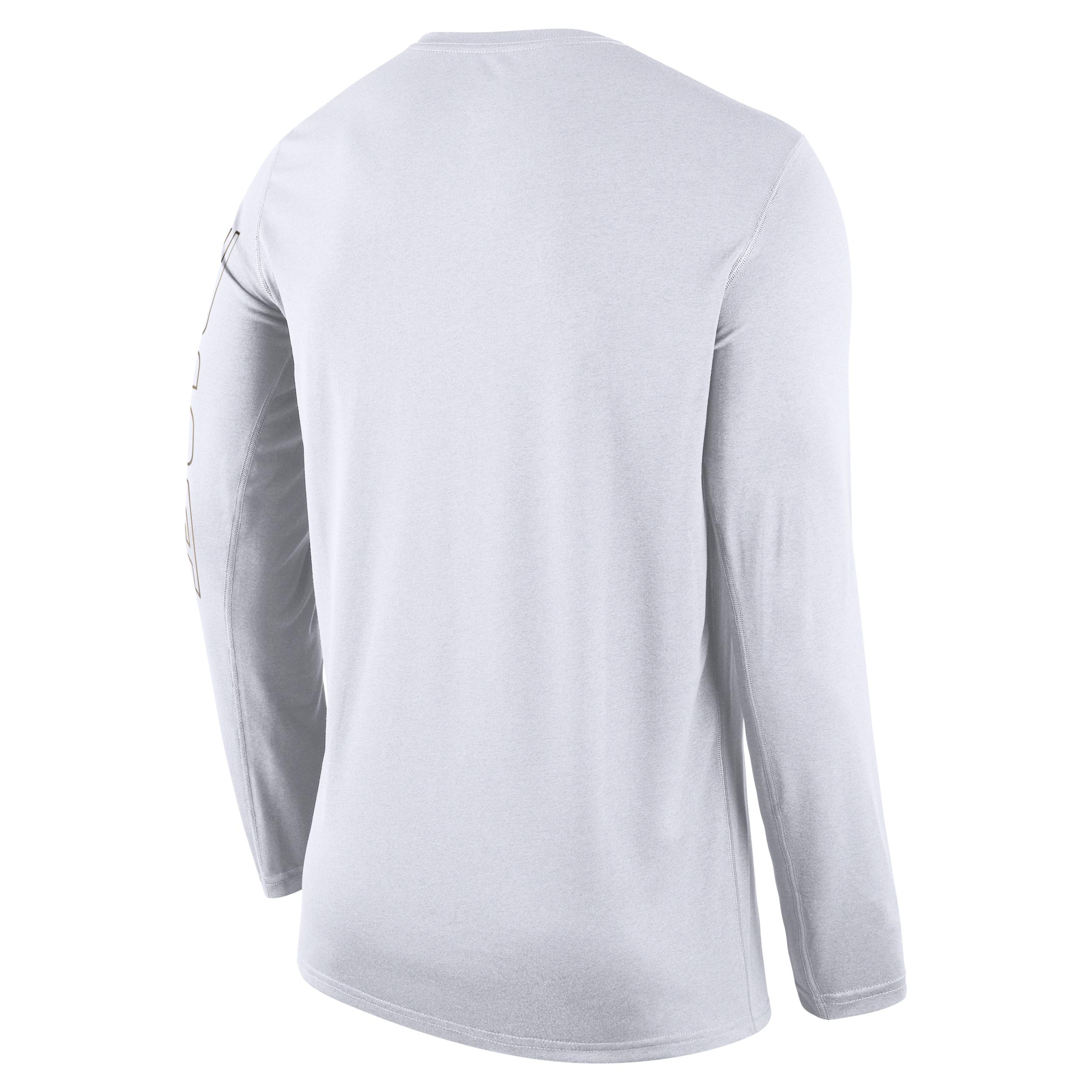 USAB Nike Mens Dri-FIT Basketball Long-Sleeve T-Shirt | FQ3638-100 Product Image