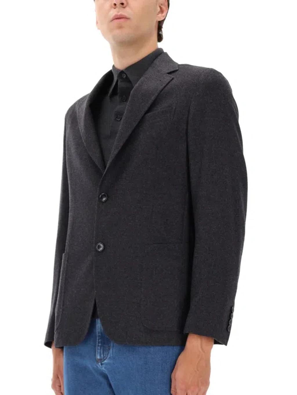 ZEGNA Shirt Jacket In Gray Product Image