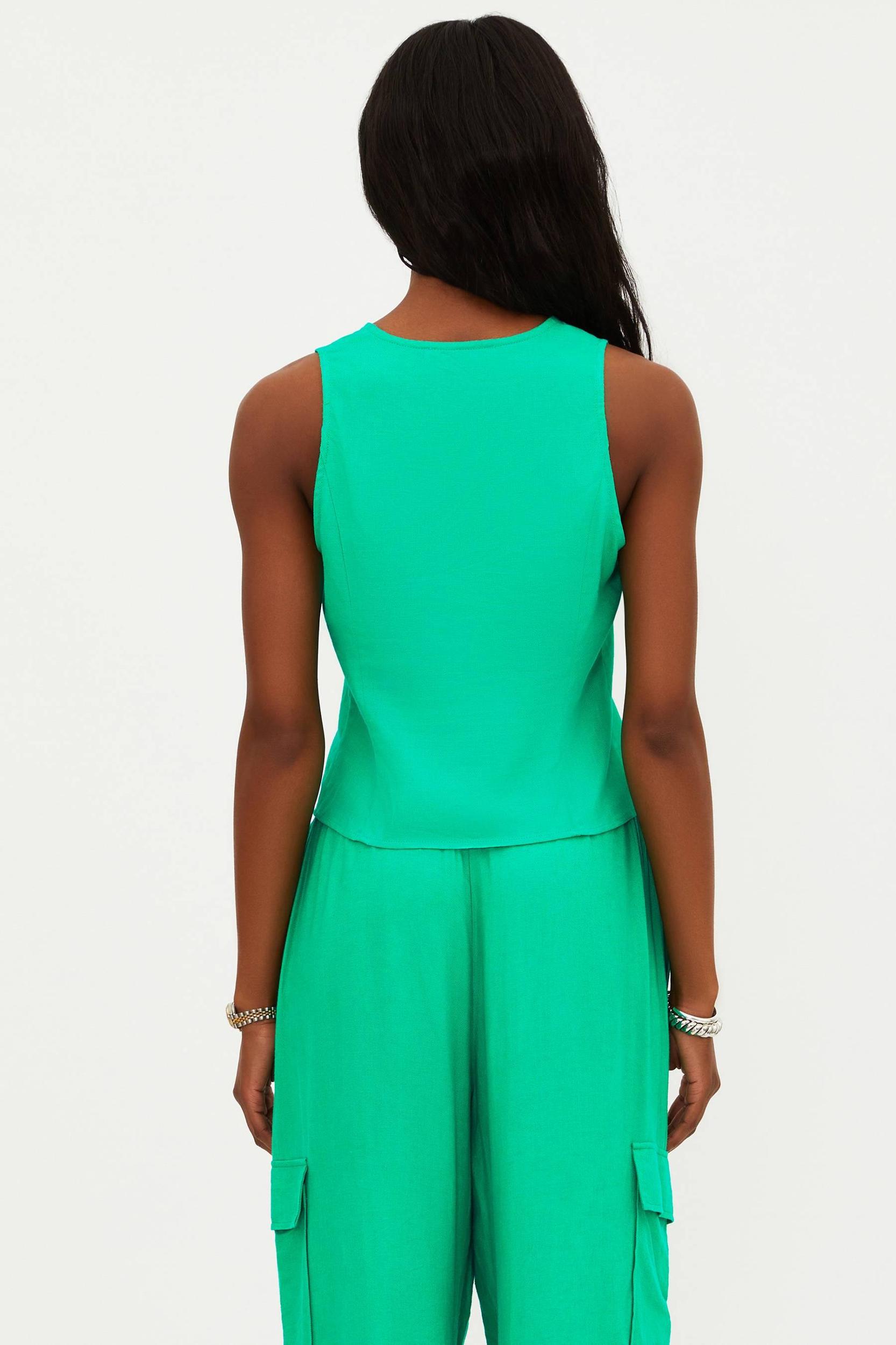 Arlowe Vest Mediterranean Mint Product Image