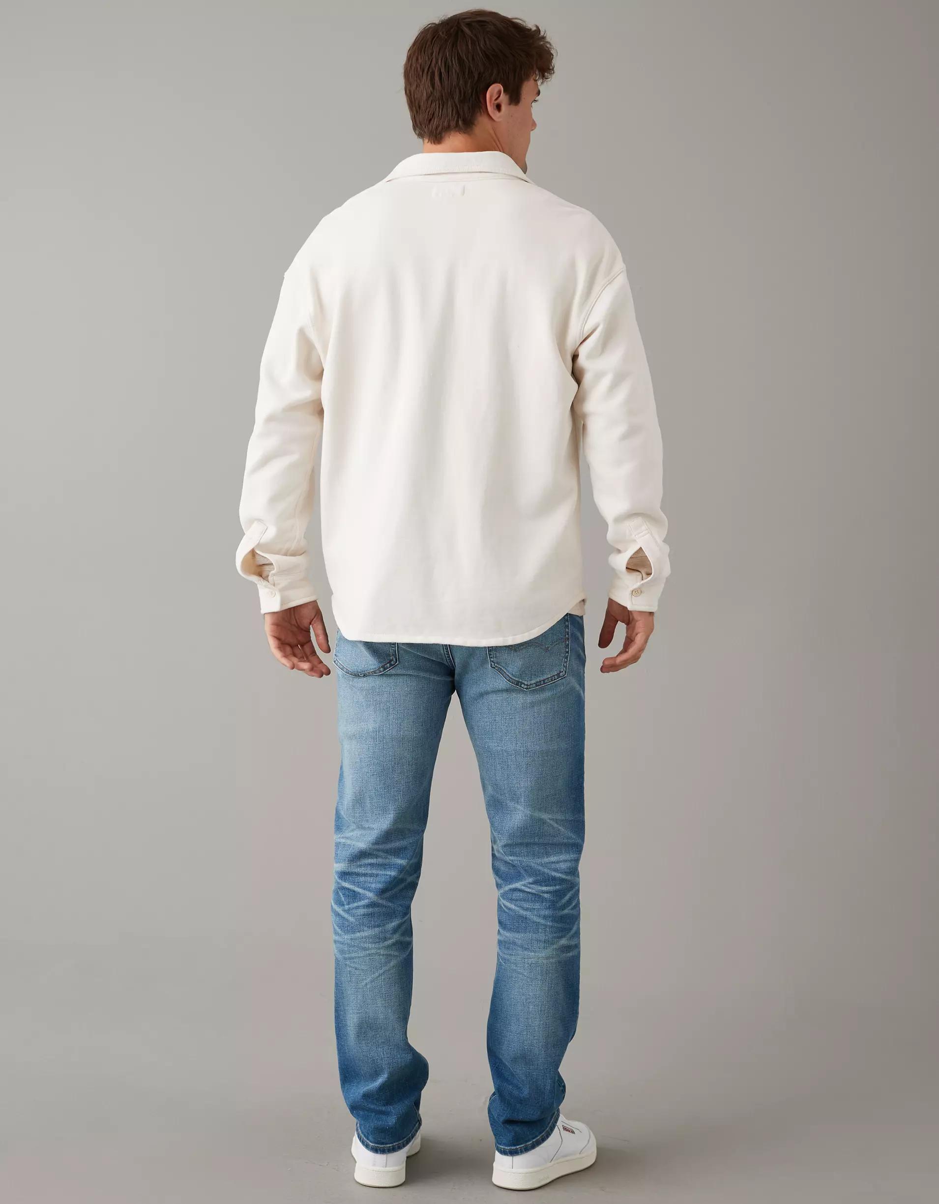 AE AirFlex+ Distressed Athletic Straight Jean Product Image