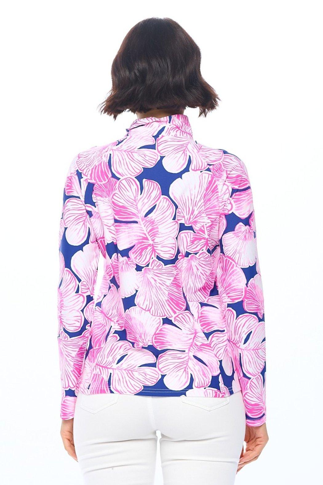 Navy Half-Zip Pullover Product Image