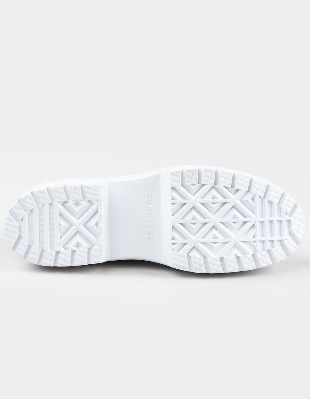 CONVERSE Lugged Chuck Taylor All Star Womens High Top Shoes - BLK/WHT Product Image