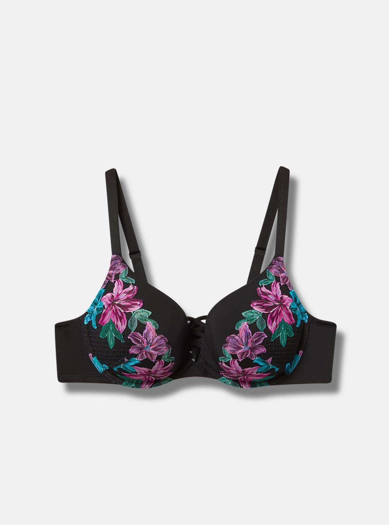 XO Plunge Push-Up Nova Lace Bra Product Image