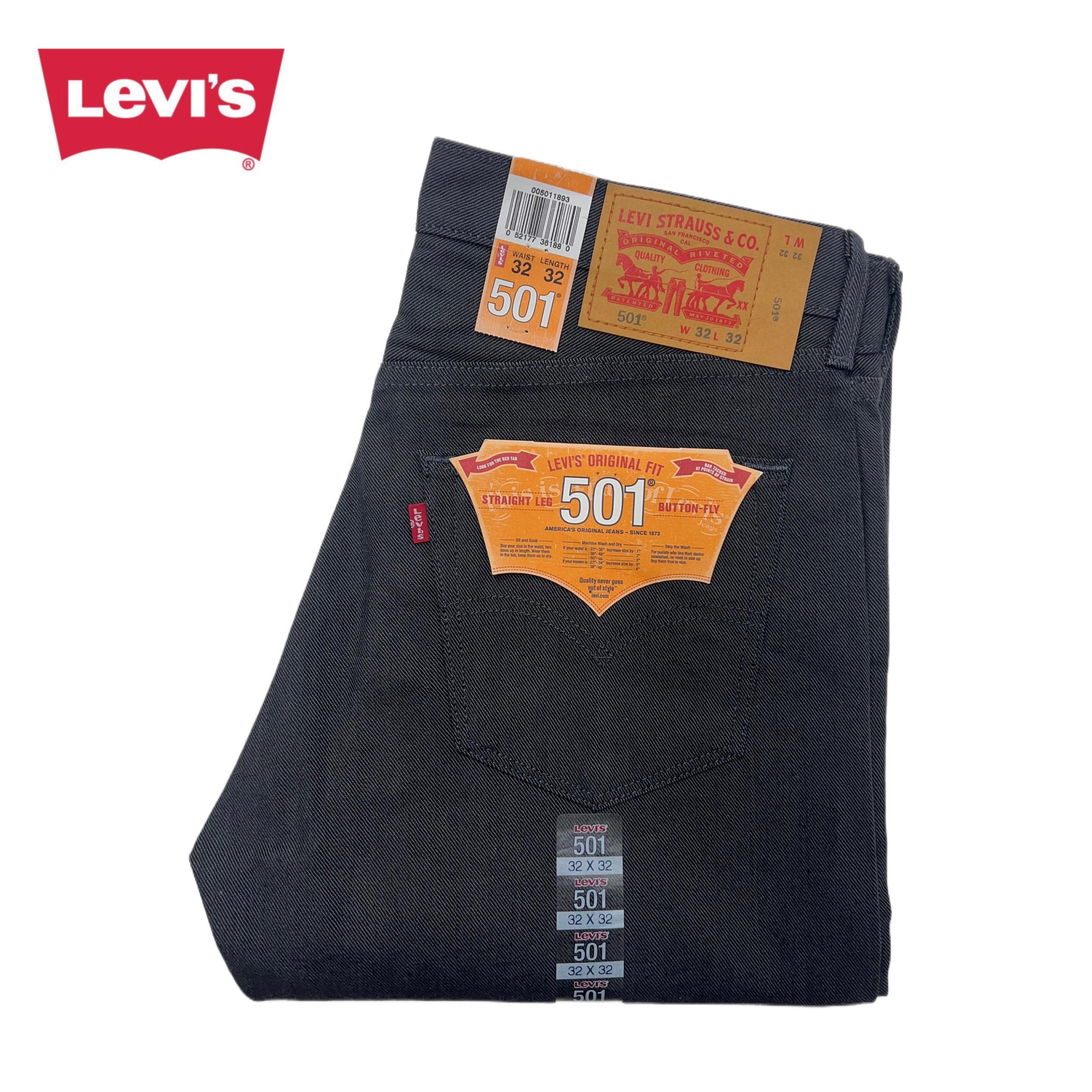 Levi's 501 Shrink-to-Fit - Shadow Charcoal - 1893 Male Product Image