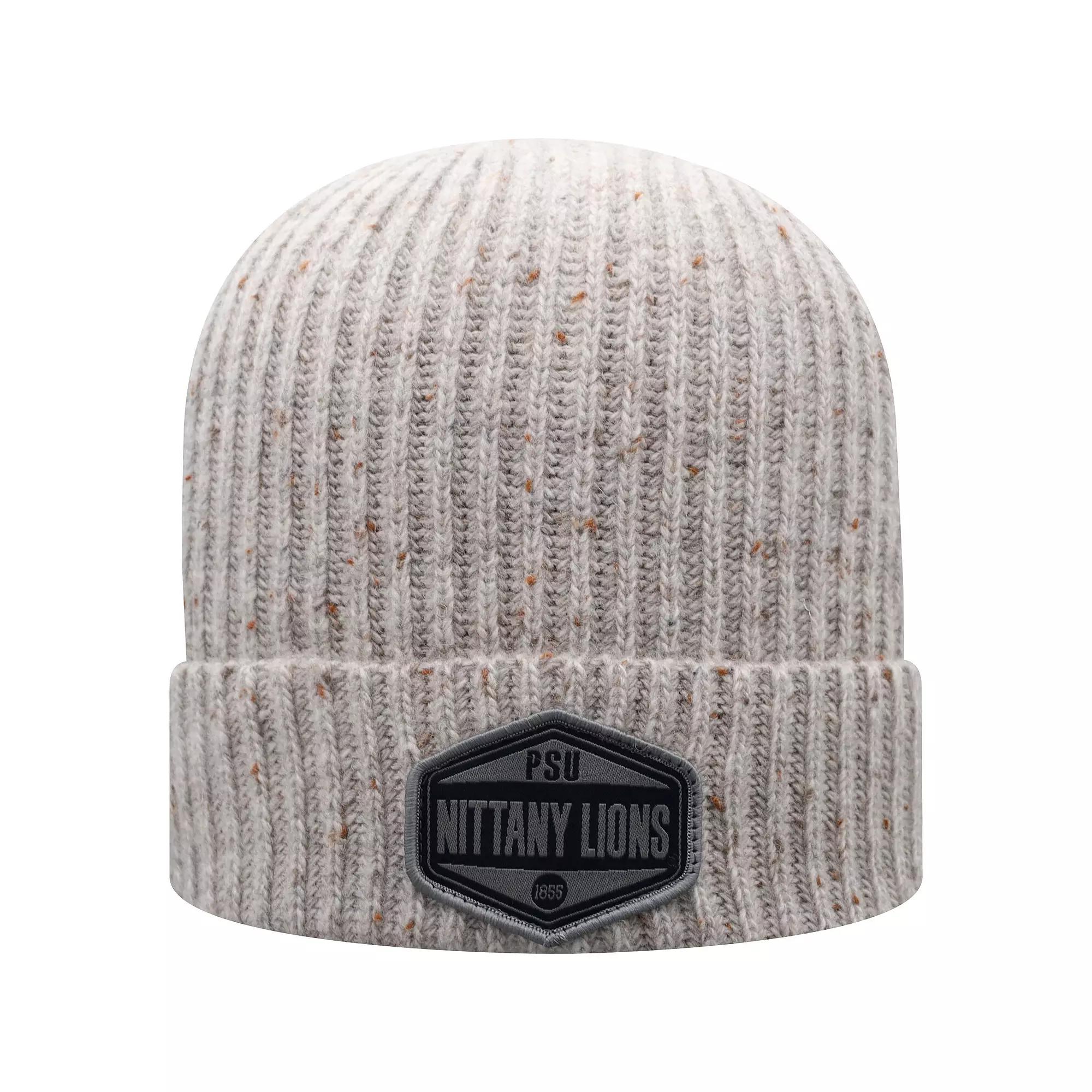 Men's Top of the World Gray Penn State Nittany Lions Alp Cuffed Knit Hat, Grey Product Image
