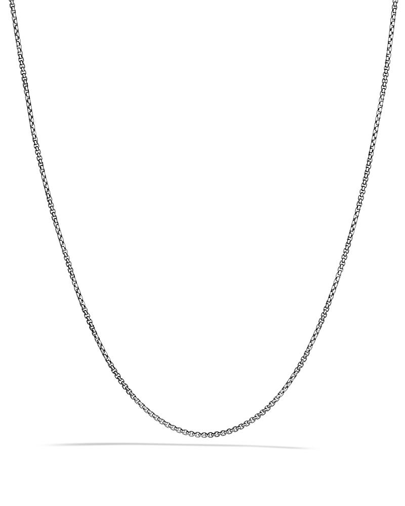 Box Chain Necklace with Gold, 18L Product Image