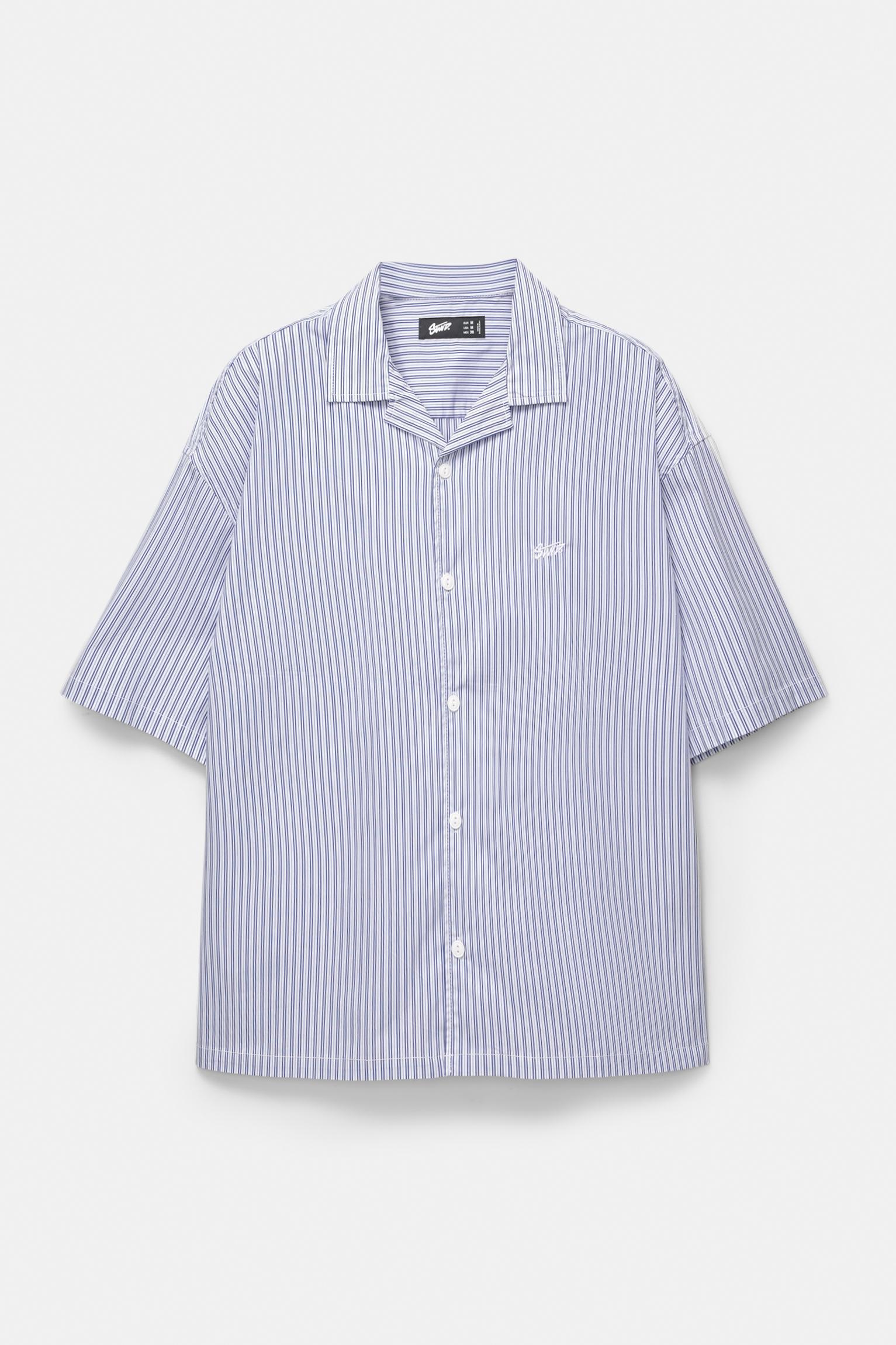 STWD striped short sleeve shirt Product Image
