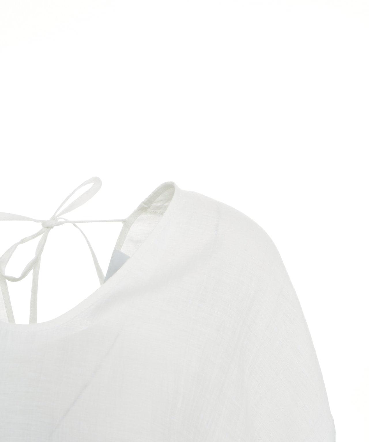 Blouse in linen blend Product Image