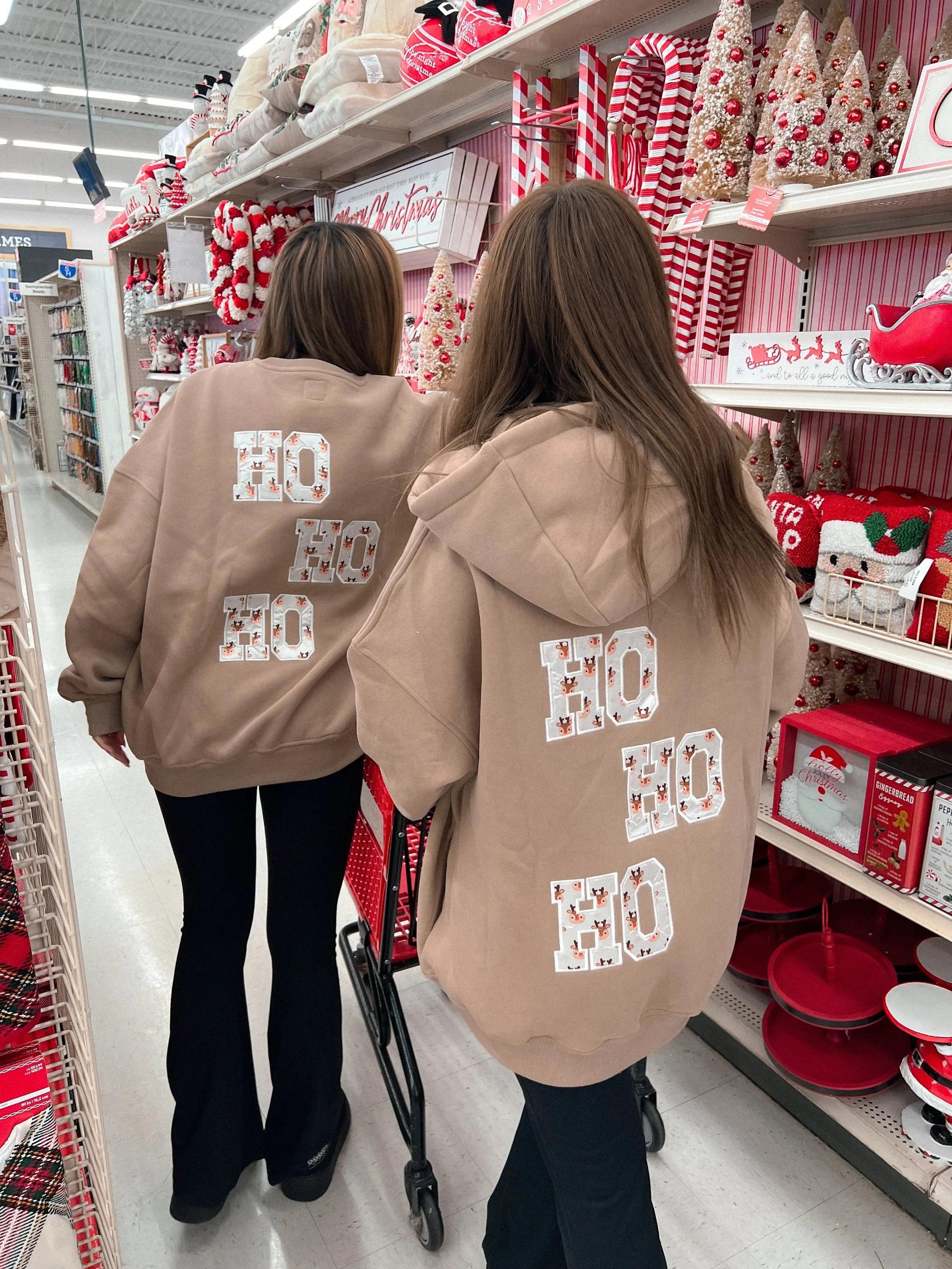 Cappuccino Reindeer Sweatshirt Product Image