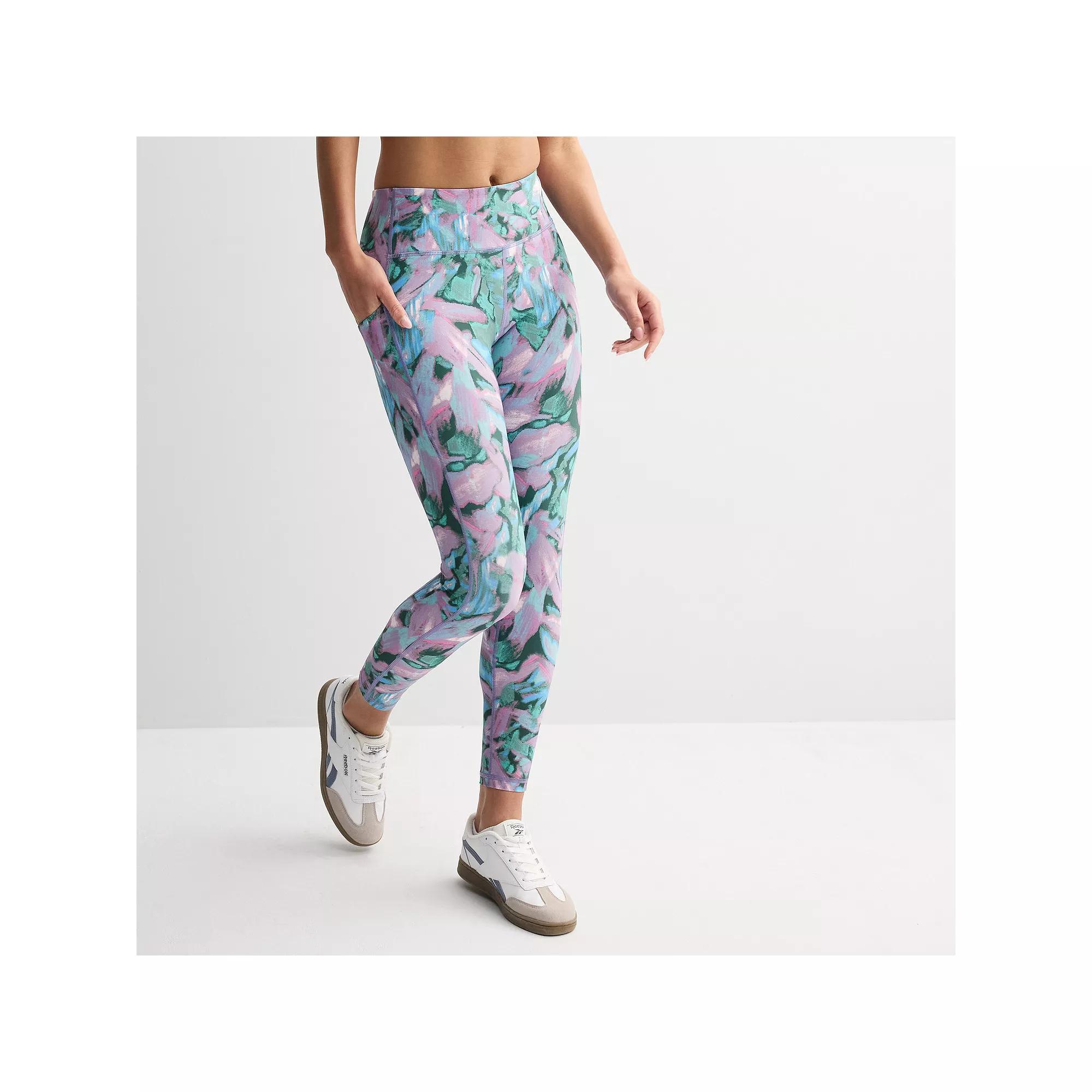 Petite Tek Gear® Ultrastretch High-Waisted 7/8 Leggings with Side Pockets, Women's,  Product Image