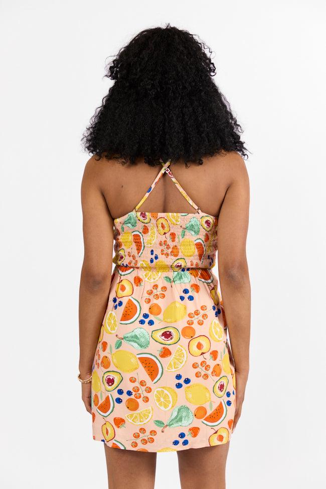 Undeniable Growth Multi Icon Print Mini Dress FINAL SALE Product Image