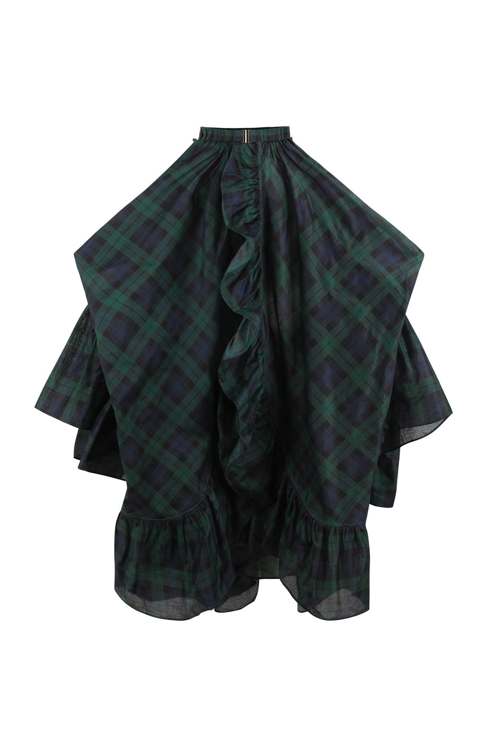 The Scotland Plaid Duchess Tournure Product Image