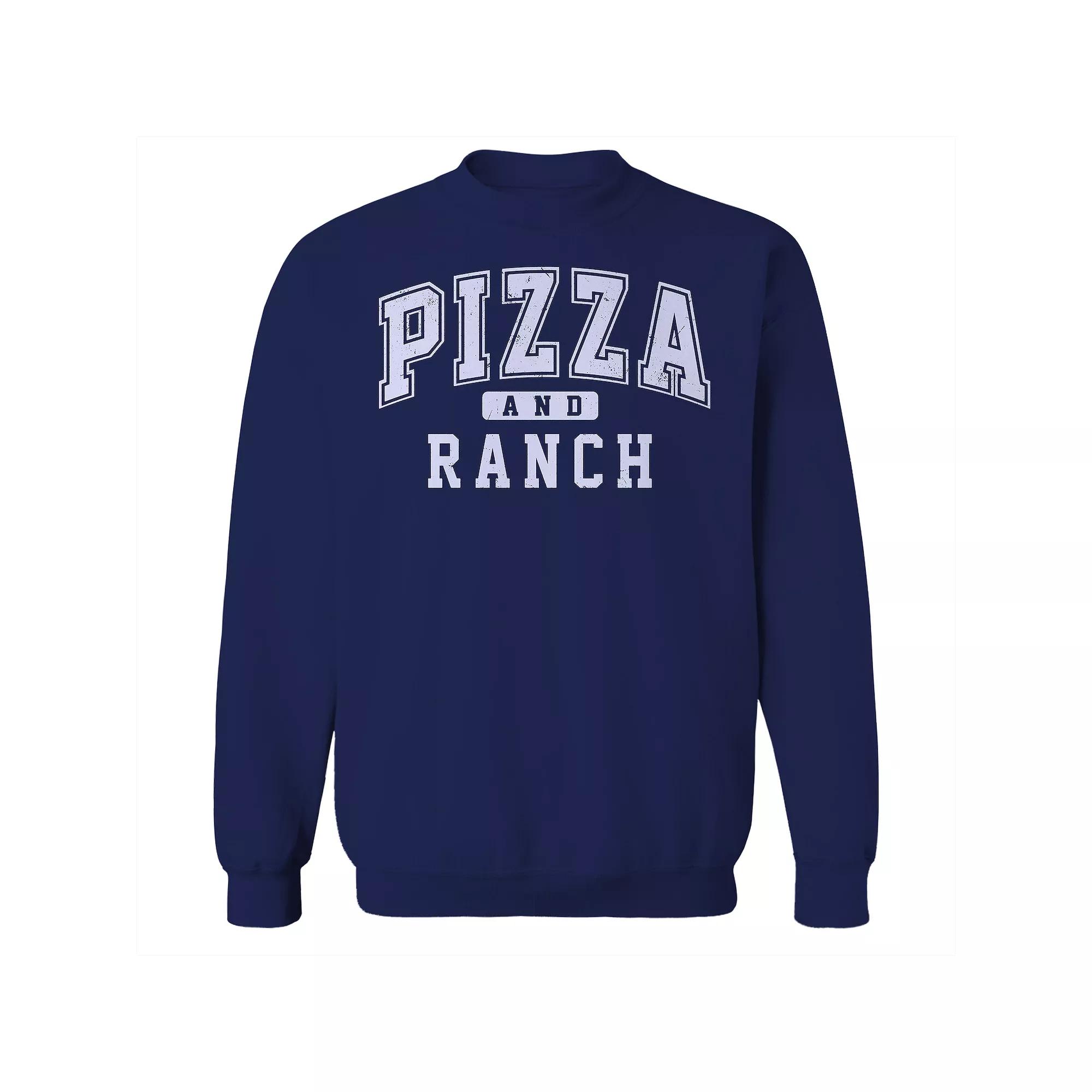 Men's COLAB89 Pizza and Ranch College Graphic Sweatshirt, Adult Unisex,  Product Image