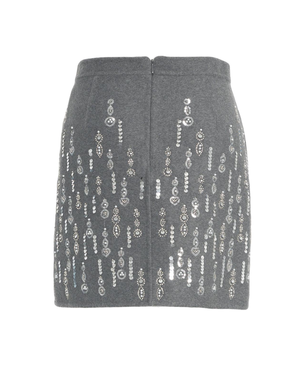 Miniskirt with sequins Product Image