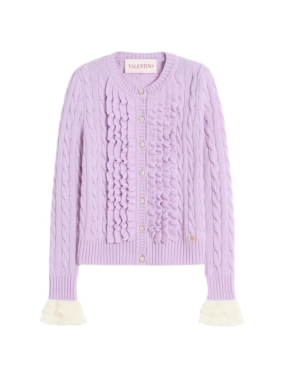 Womens Wool Cardigan Product Image