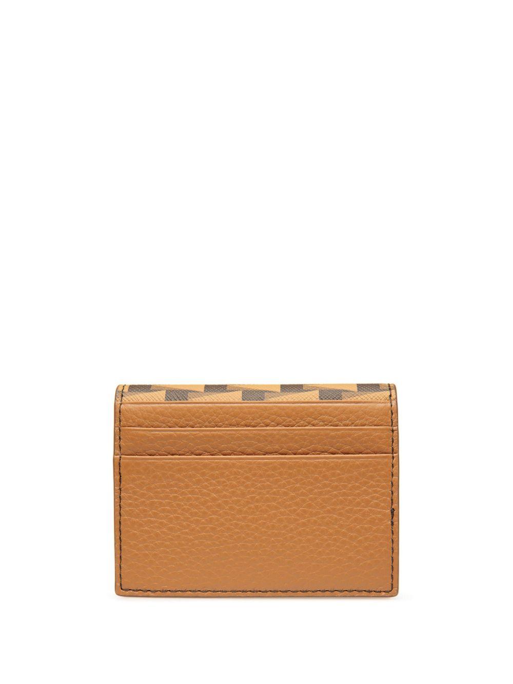 Pennant-print folded wallet Product Image