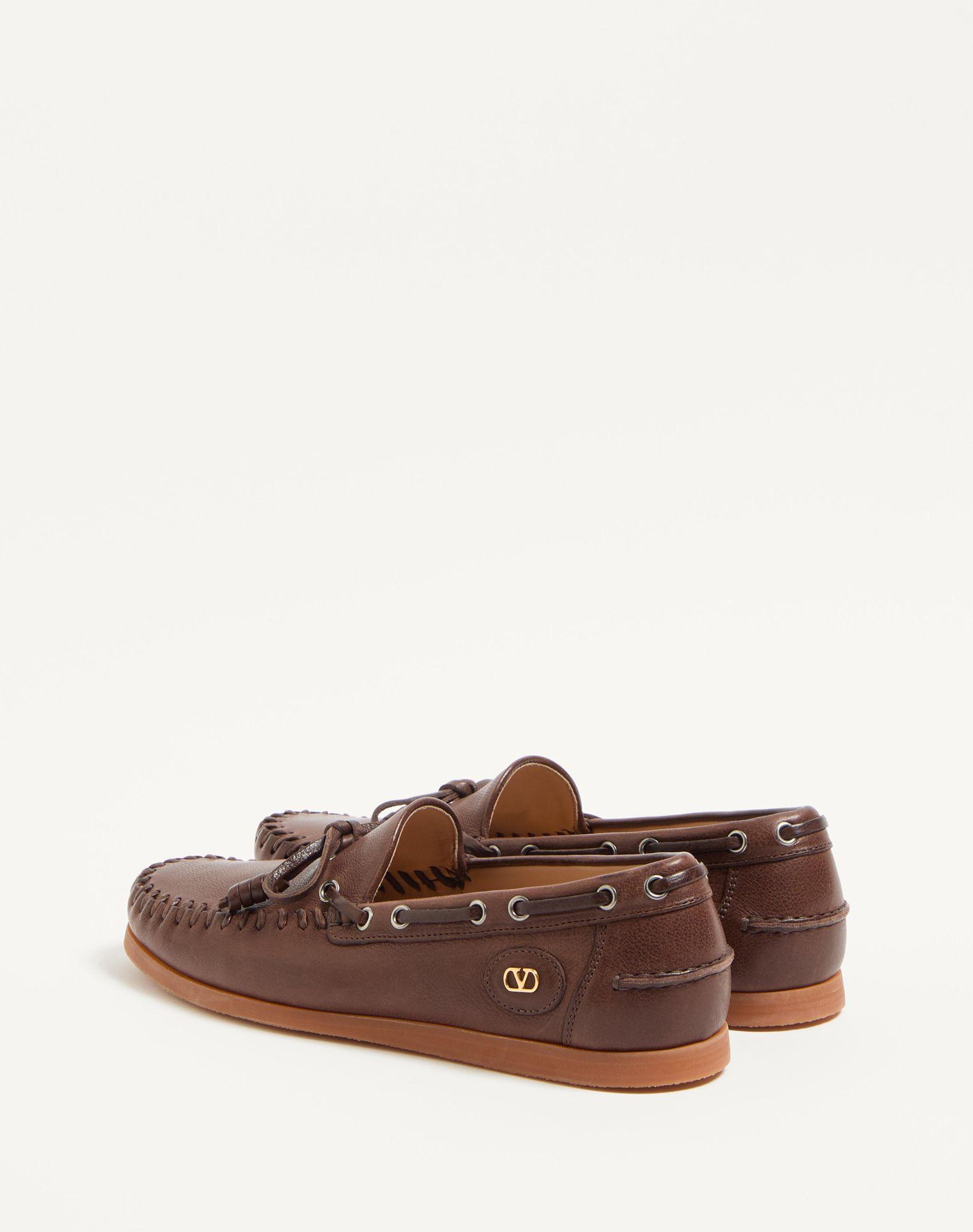 Palm Avenue Buffalo Leather Boat Shoe Product Image
