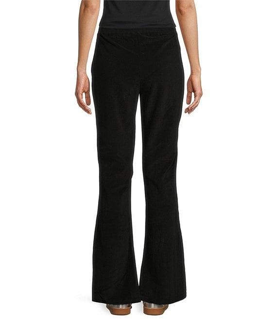 Volcom Lil Velour High Rise Flare Leg Pants Product Image