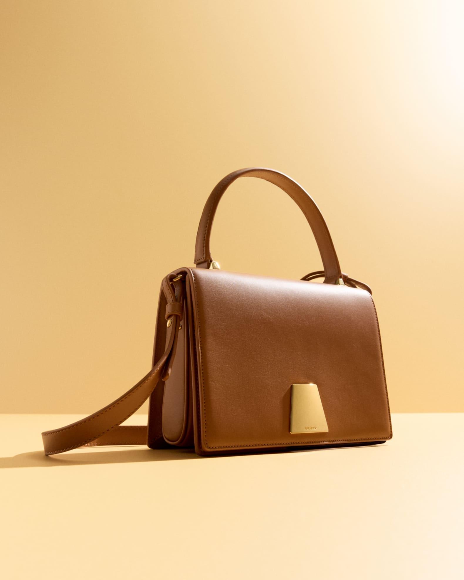 Alice Small Leather Top-Handle Bag Product Image