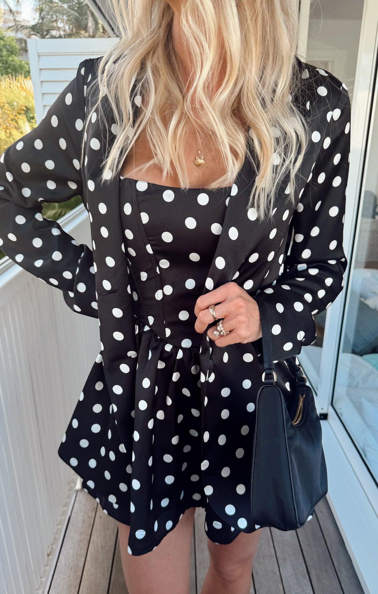 Felix Blazer ~ Polka Dot Product Image