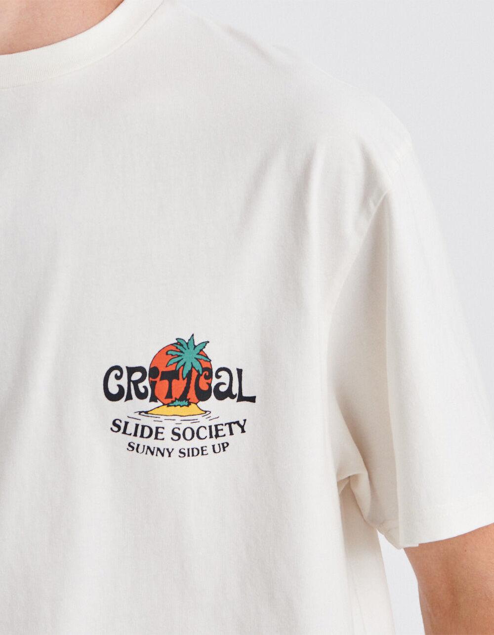 THE CRITICAL SLIDE SOCIETY Sunnyside Mens Tee - WHITE Product Image