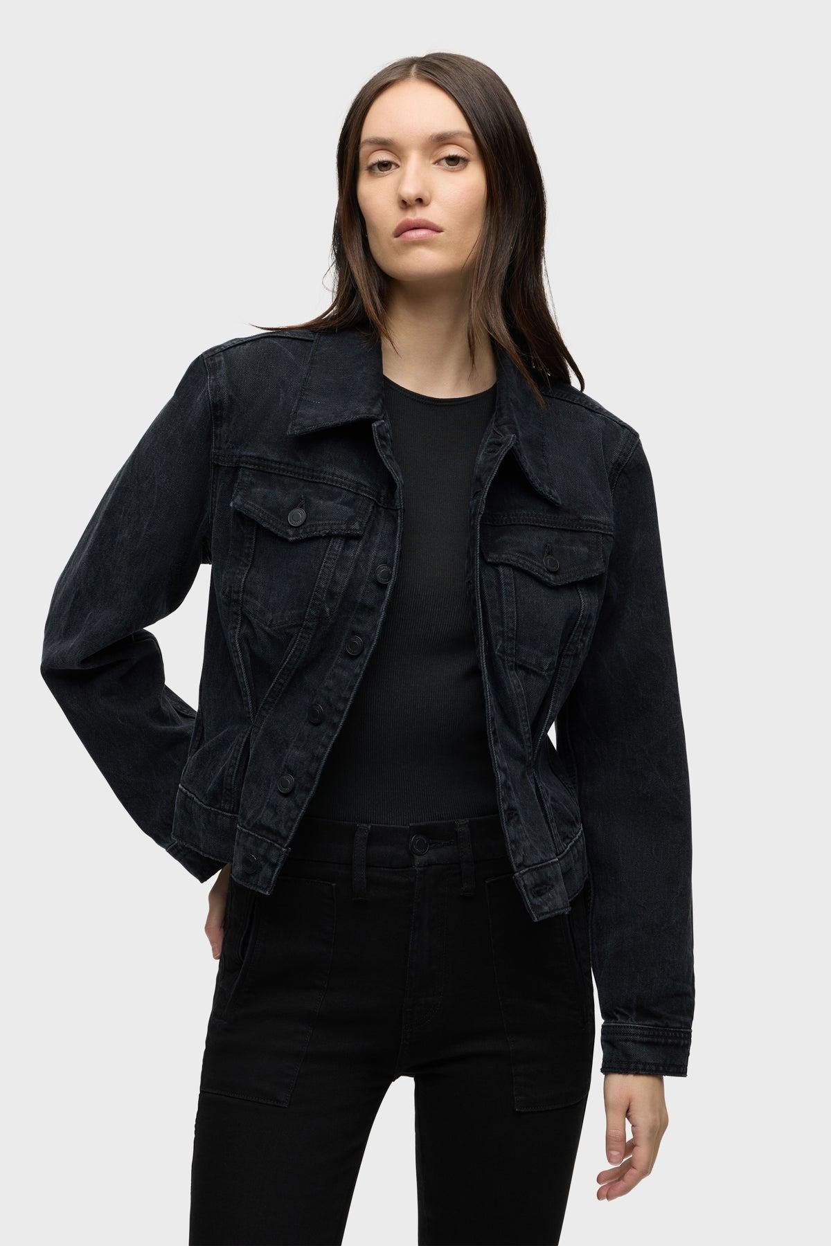 Cinched Waist Jacket Female Product Image