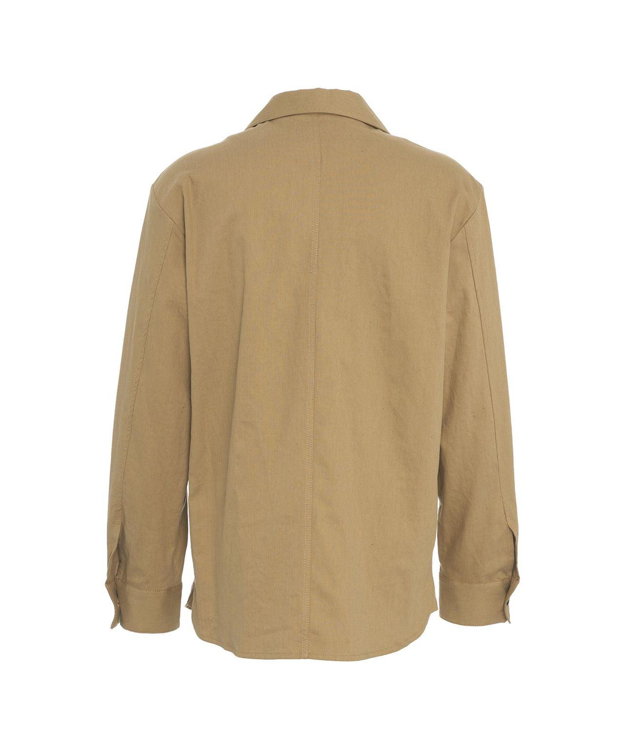 Overshirt in linen blend Product Image