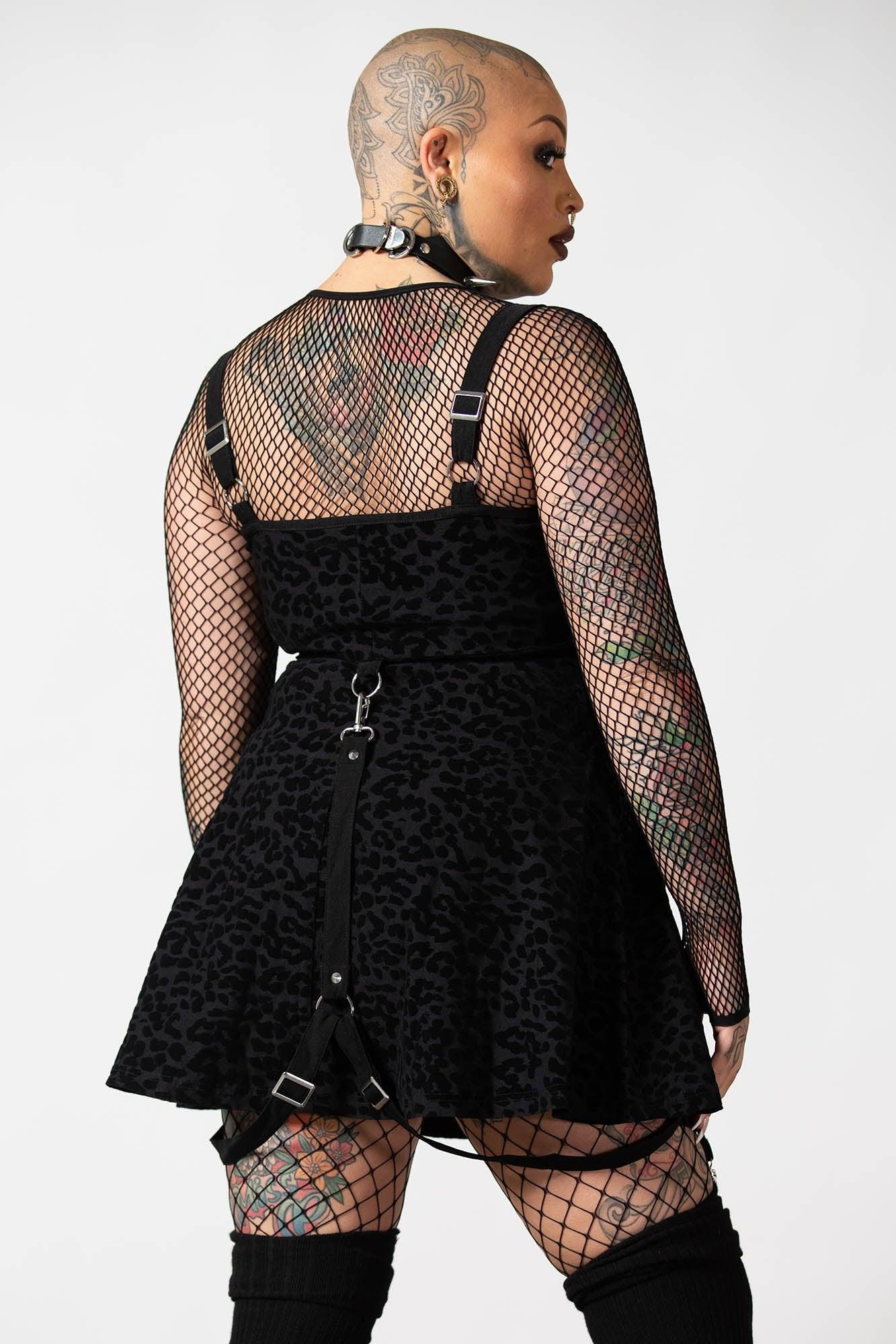 Feelin Purrty Skater Dress - Resurrect Female Product Image