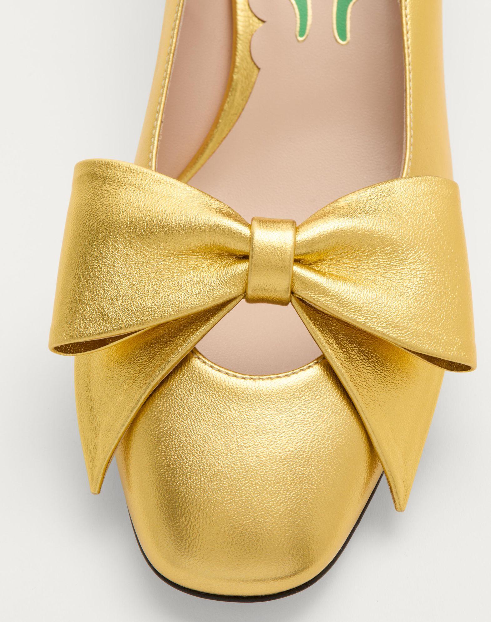 Bowow Pumps In Laminated Nappa 45Mm Product Image