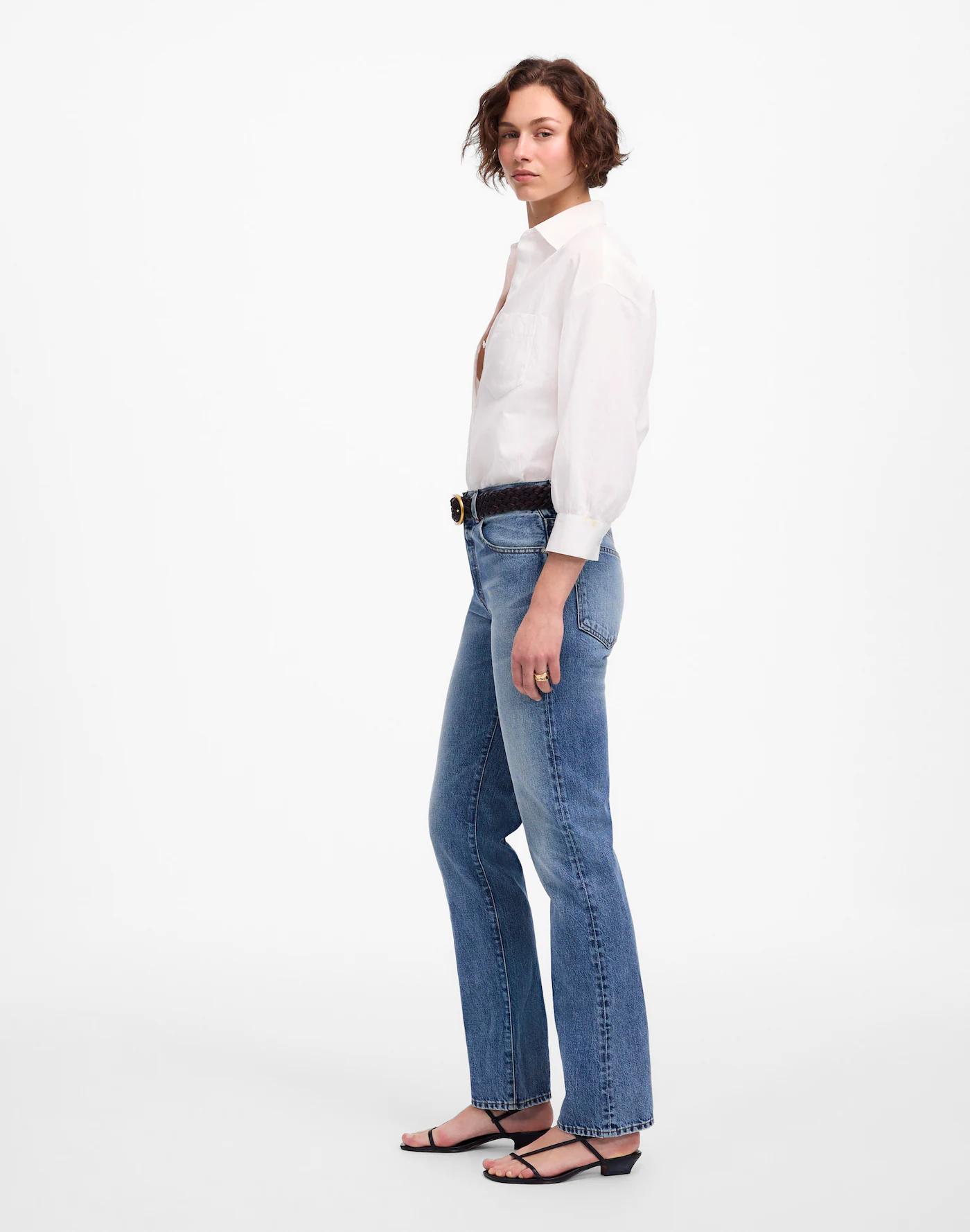 The Longline Straight Jean Product Image