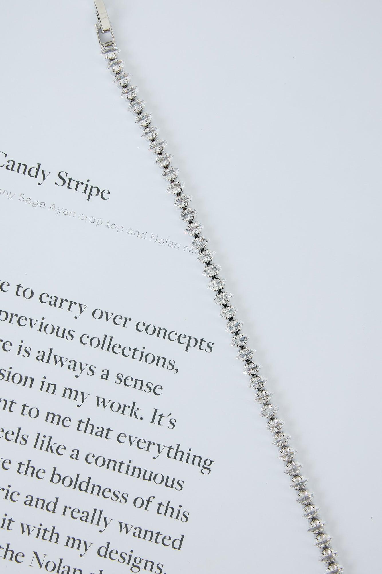 Tennis Bracelet Silver Product Image