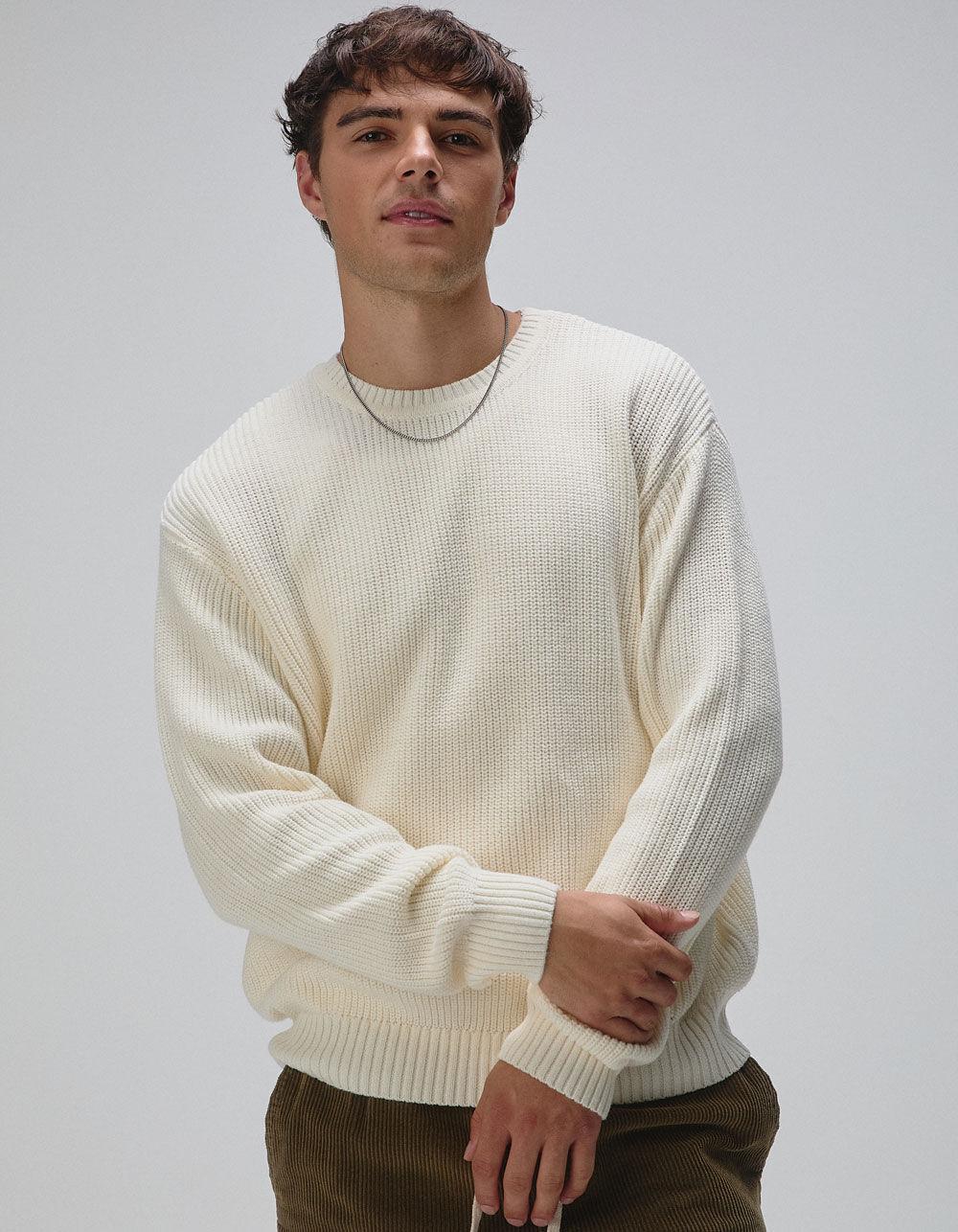 RSQ Mens Crewneck Sweater - BLACK Product Image