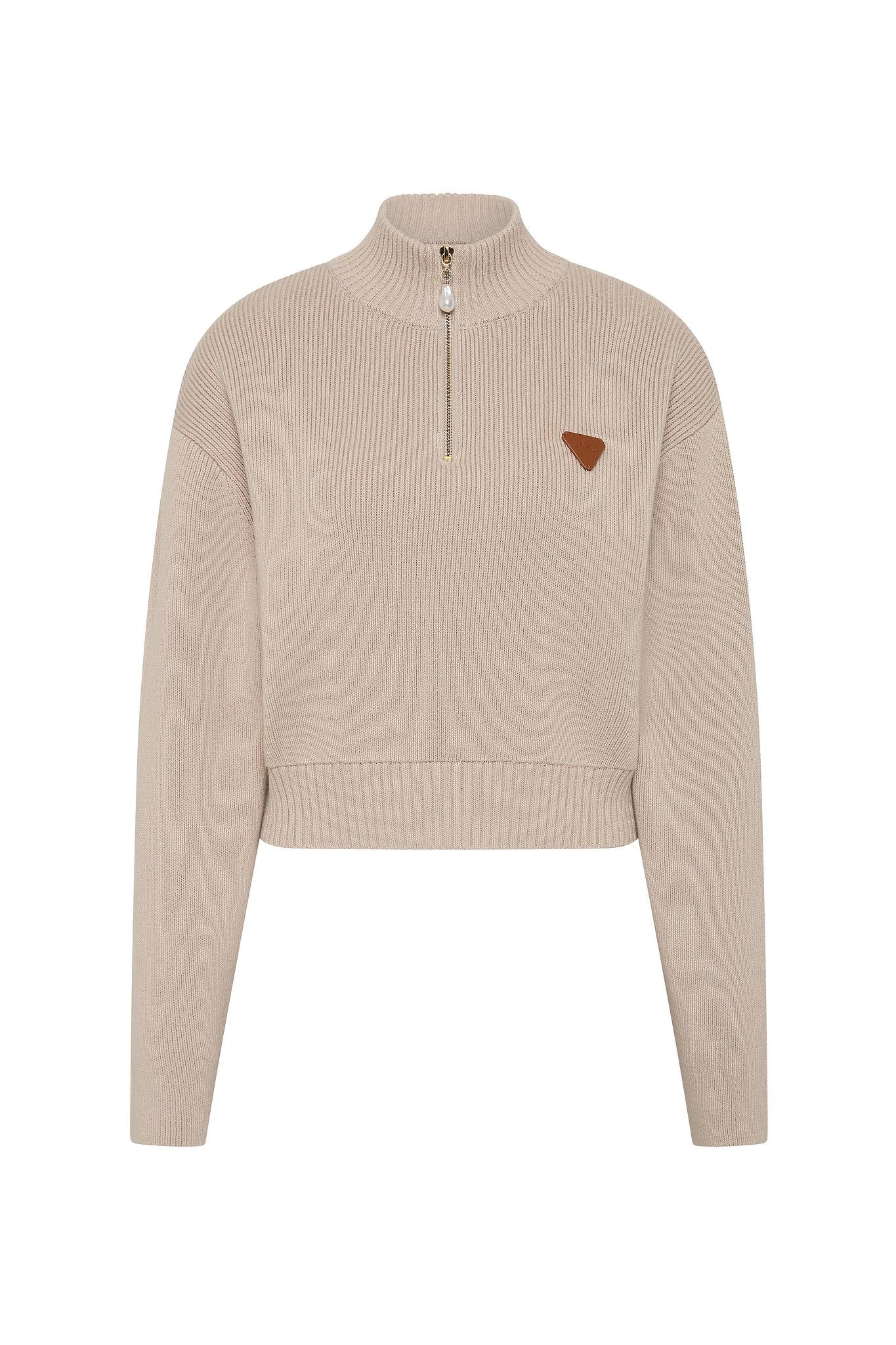 Naia 1/4 Zip Knit Product Image