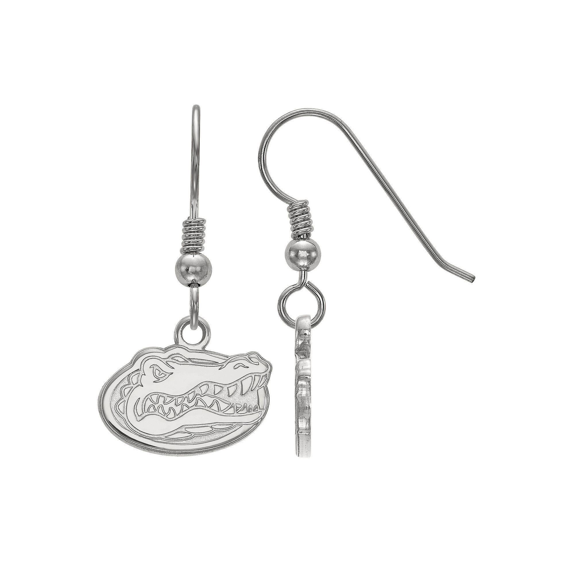 LogoArt Sterling Silver Florida Gators Extra Small Dangle Earrings, Women's, Size: 29 mm Product Image