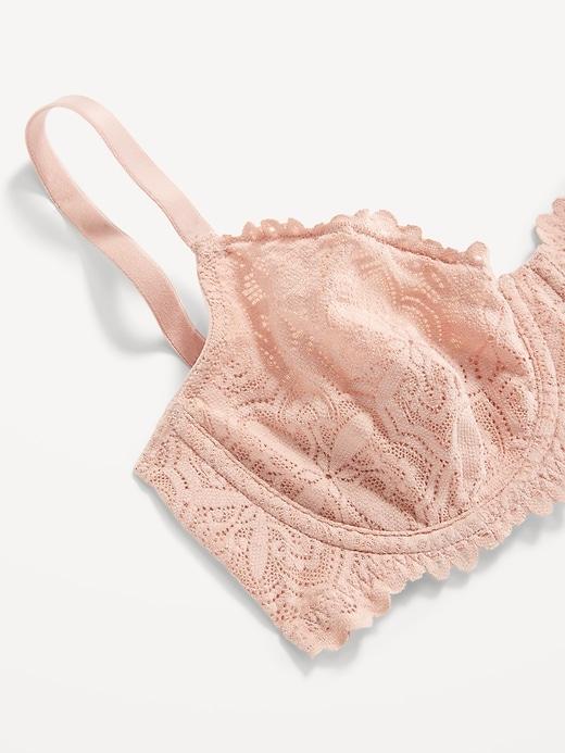 Lace Balconette Bra Product Image