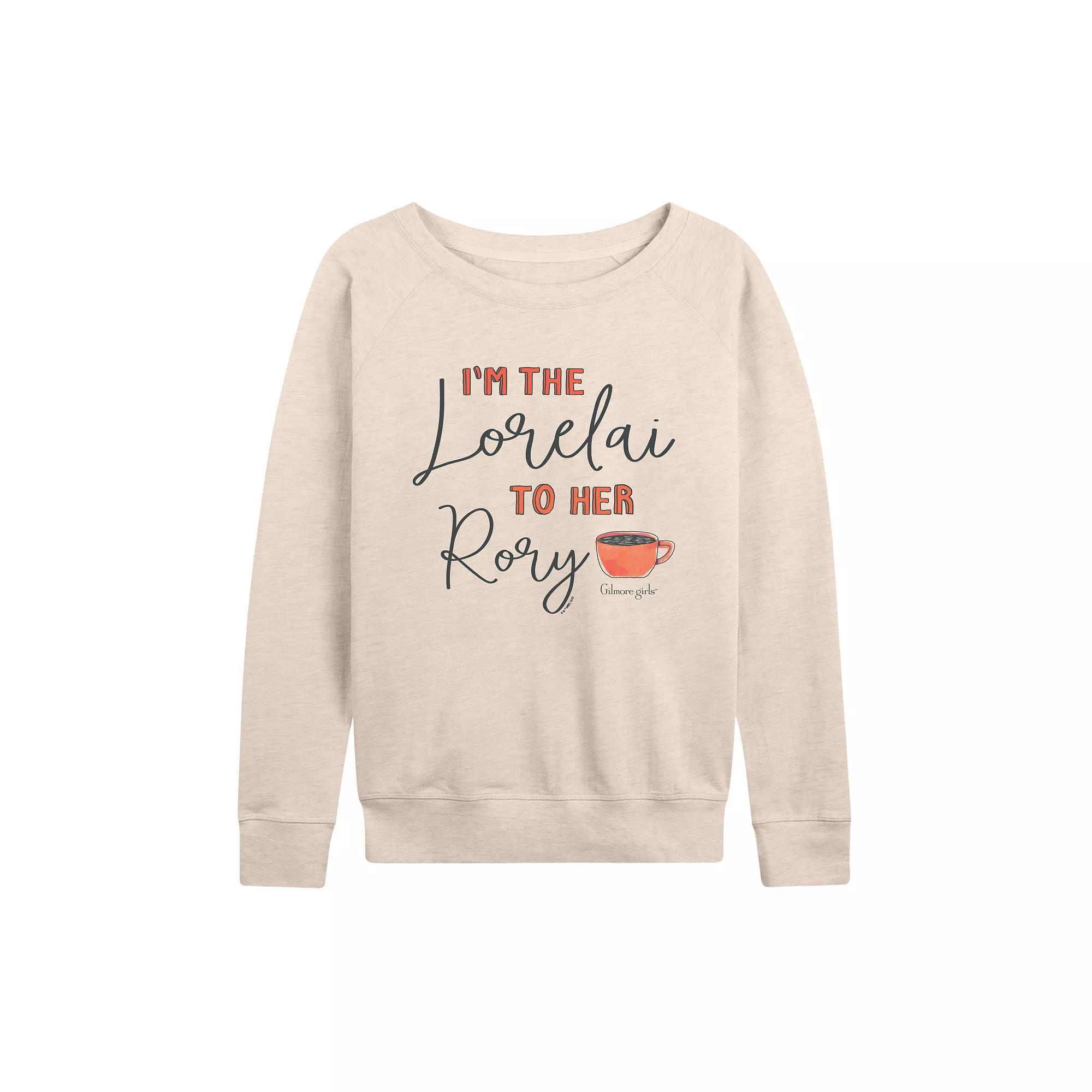Women's Gilmore Girls I'm The Lorelai French Terry Long Sleeve Tee,  Product Image