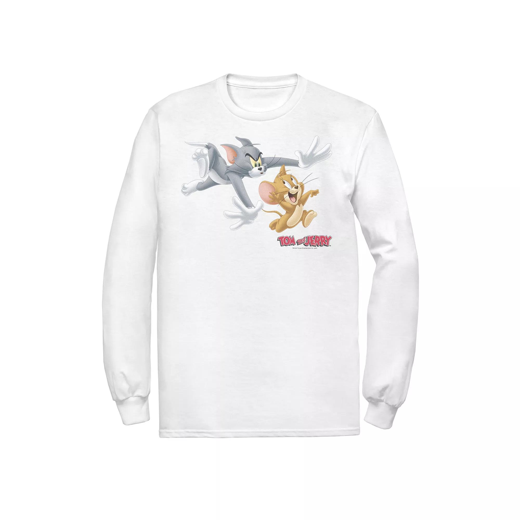 Mens Tom And Jerry Classic Style Chase Portrait Tee, Men's,  Product Image
