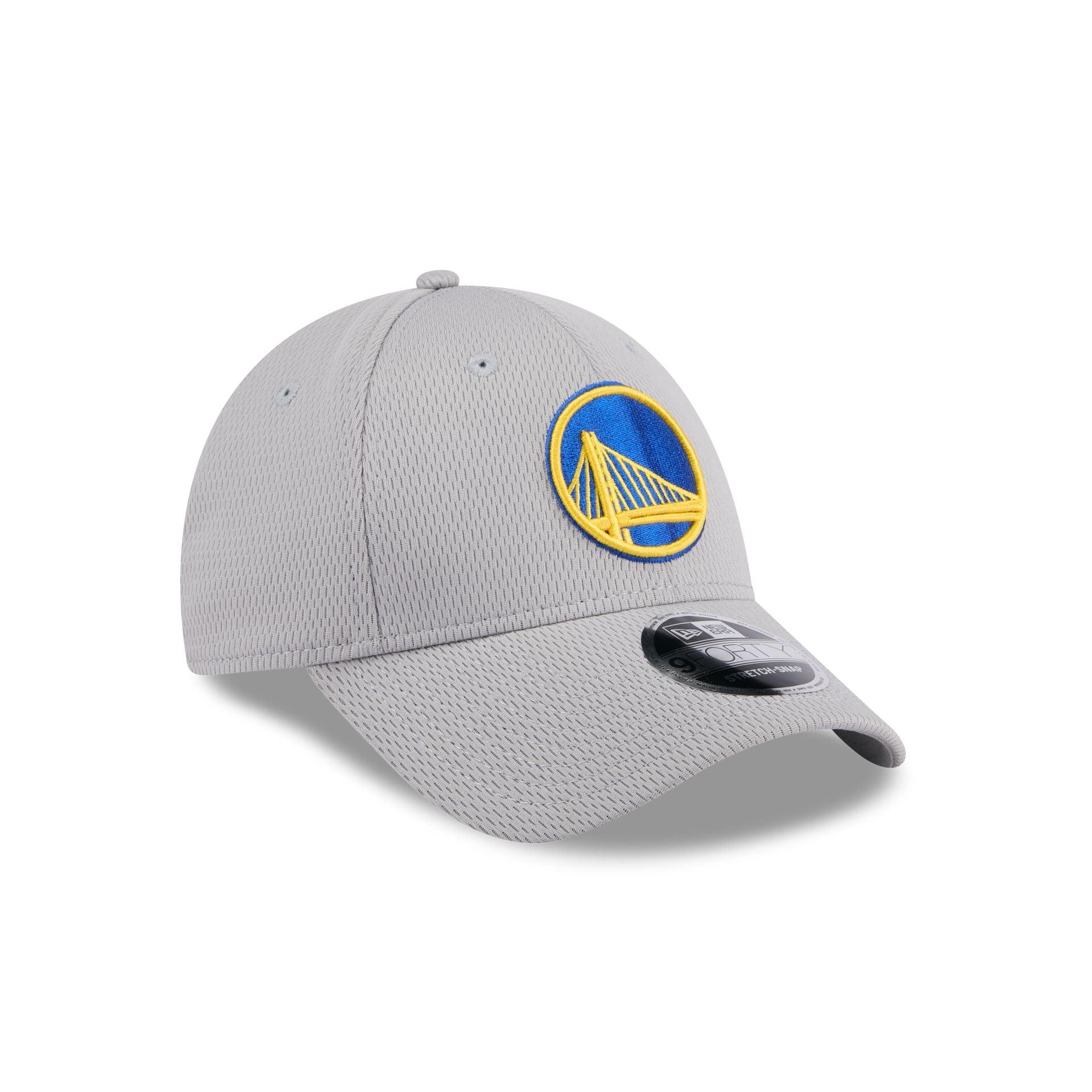 Golden State Warriors Gray 9FORTY Stretch-Snap Hat Male Product Image