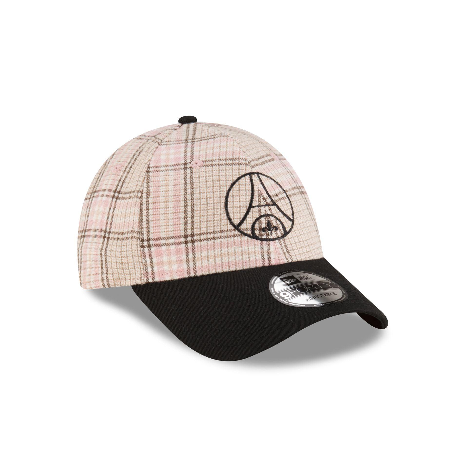 Paris Saint-Germain Plaid 9FORTY Adjustable Hat Male Product Image