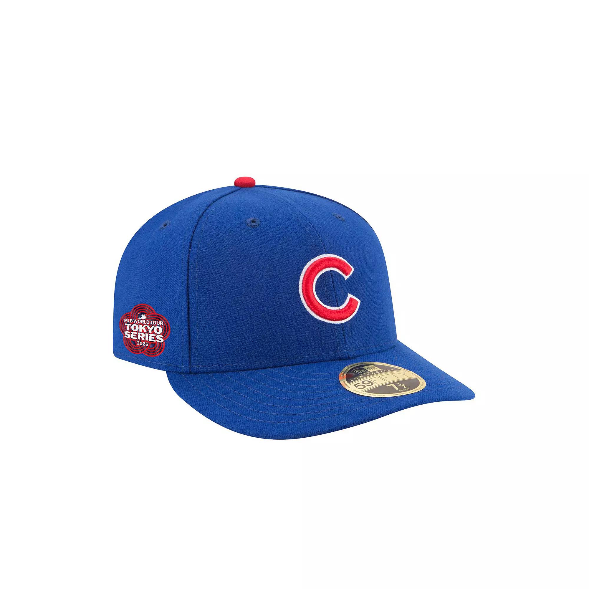 Men's New Era Royal Chicago Cubs 2025 MLB World Tour: Tokyo Series Side Patch Low Profile 59FIFTY Fitted Hat,  Product Image