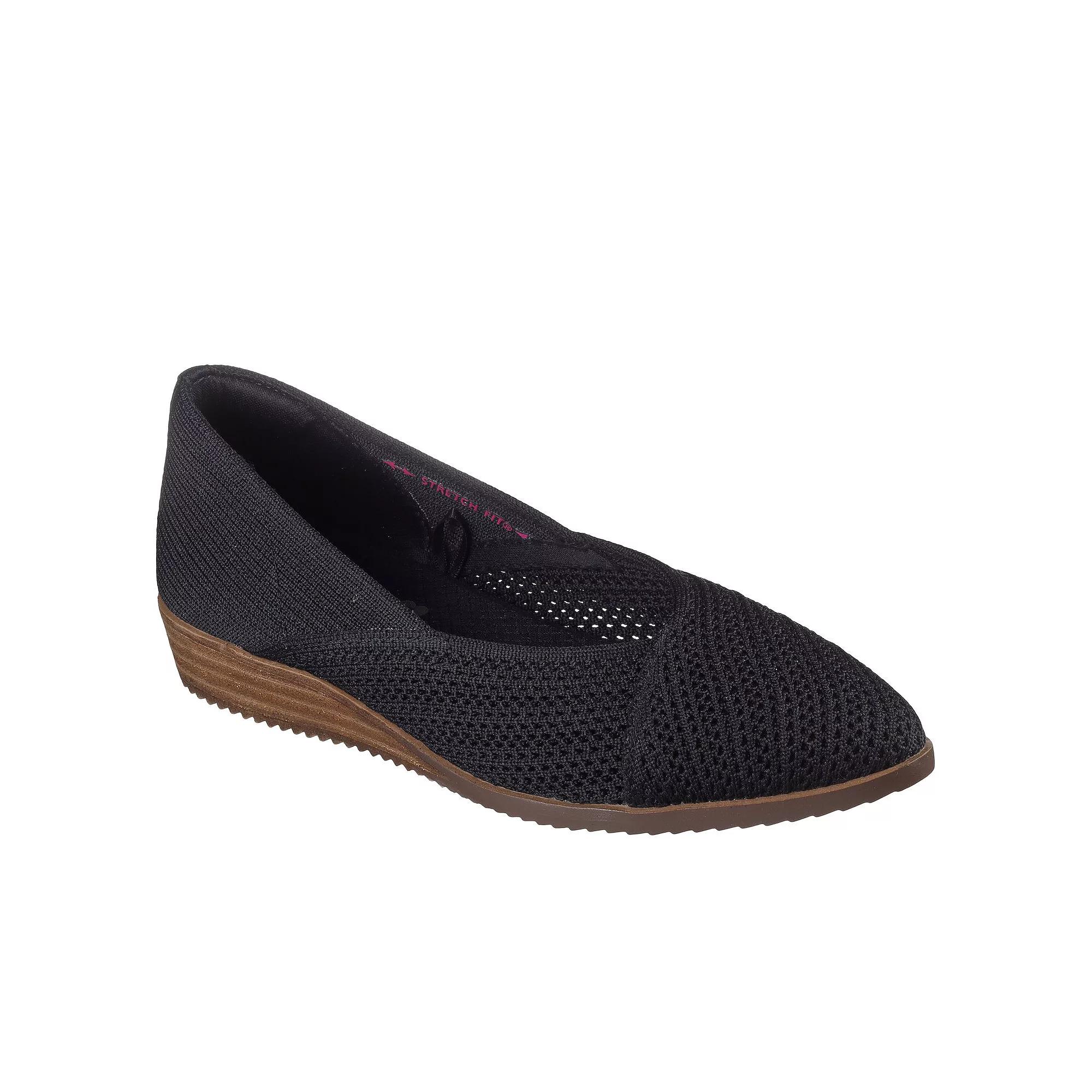 Skechers Cleo® Sawdust Sweet Sensation Women's Shoes, Size: 6.5, Black Product Image