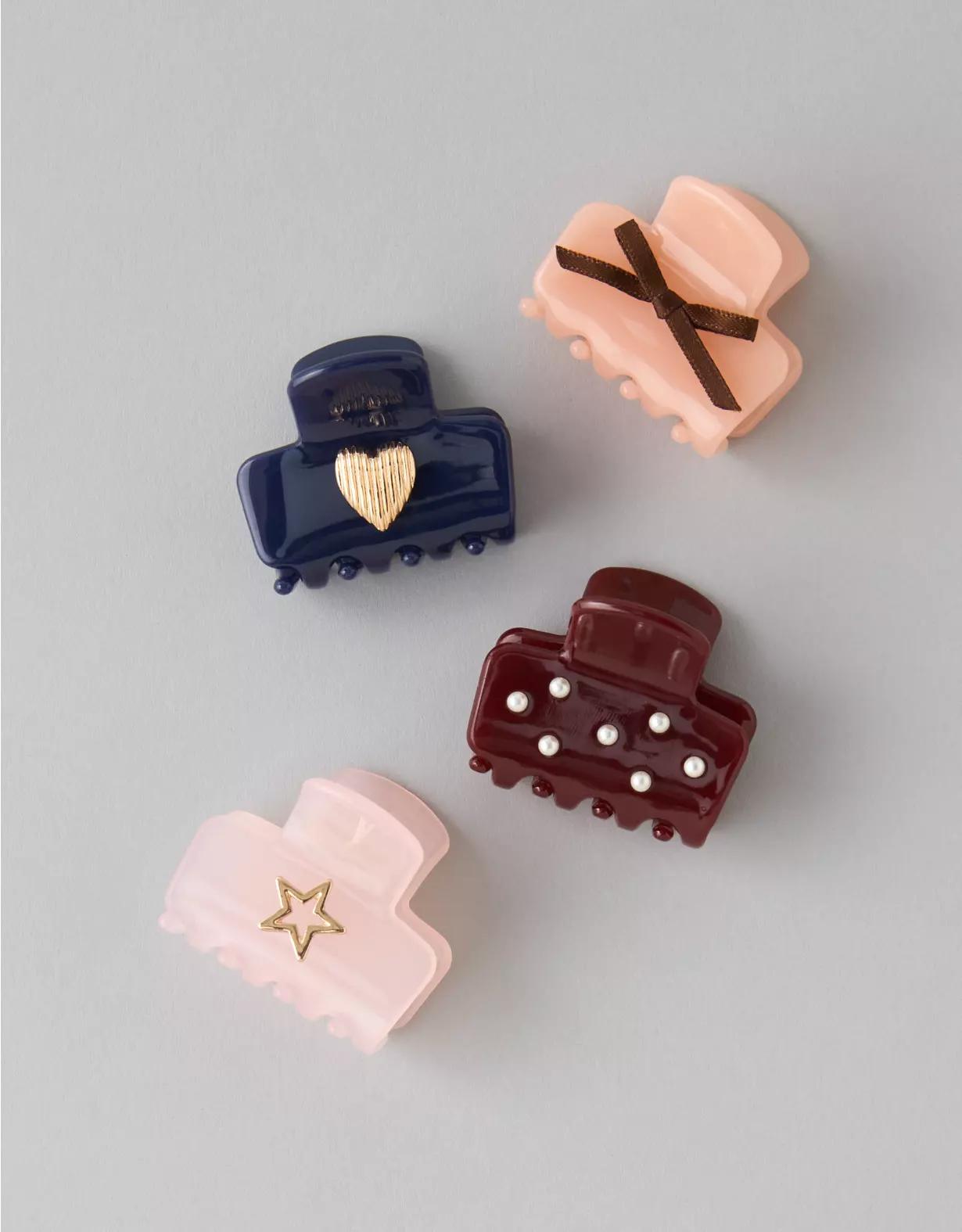 AE Rectangular Claw Clip 4-Pack Product Image