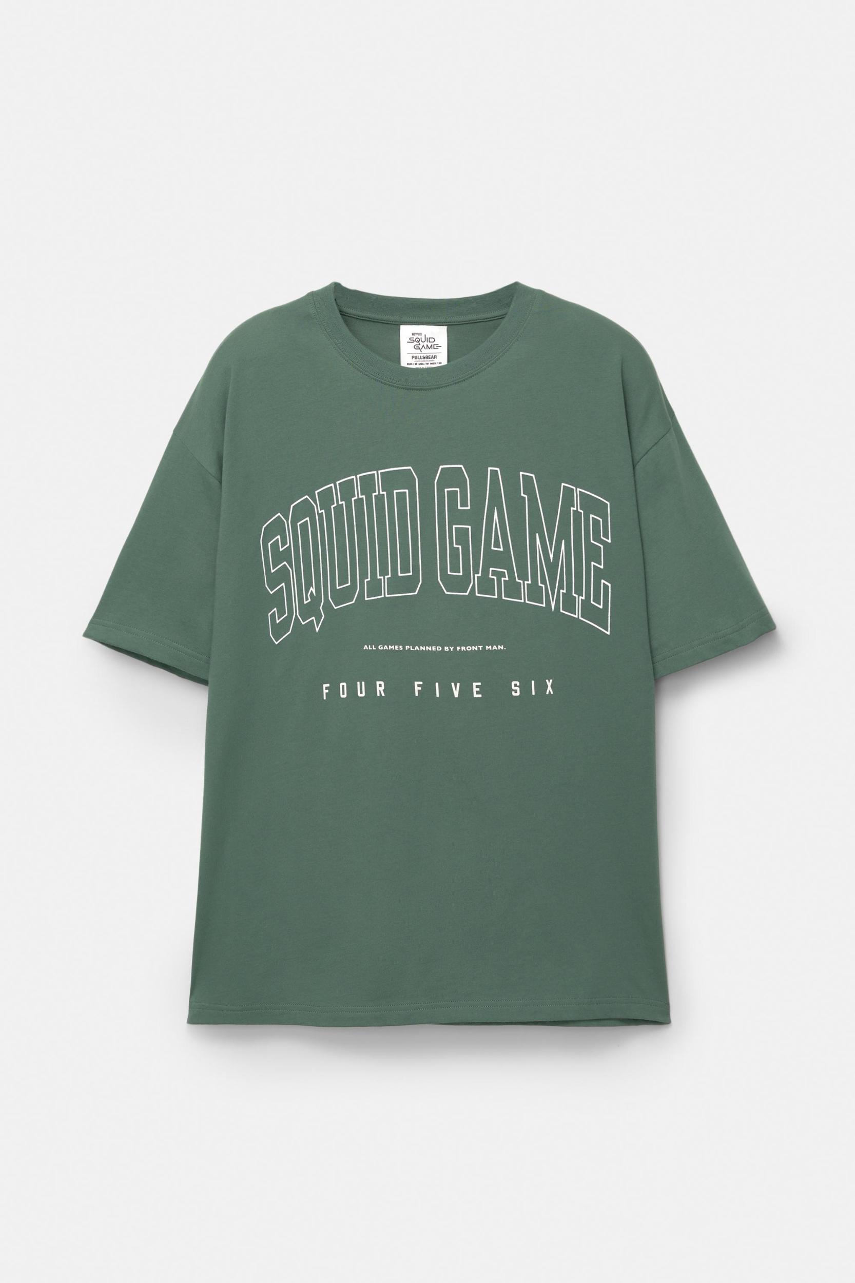 Green Squid Game T-shirt Product Image