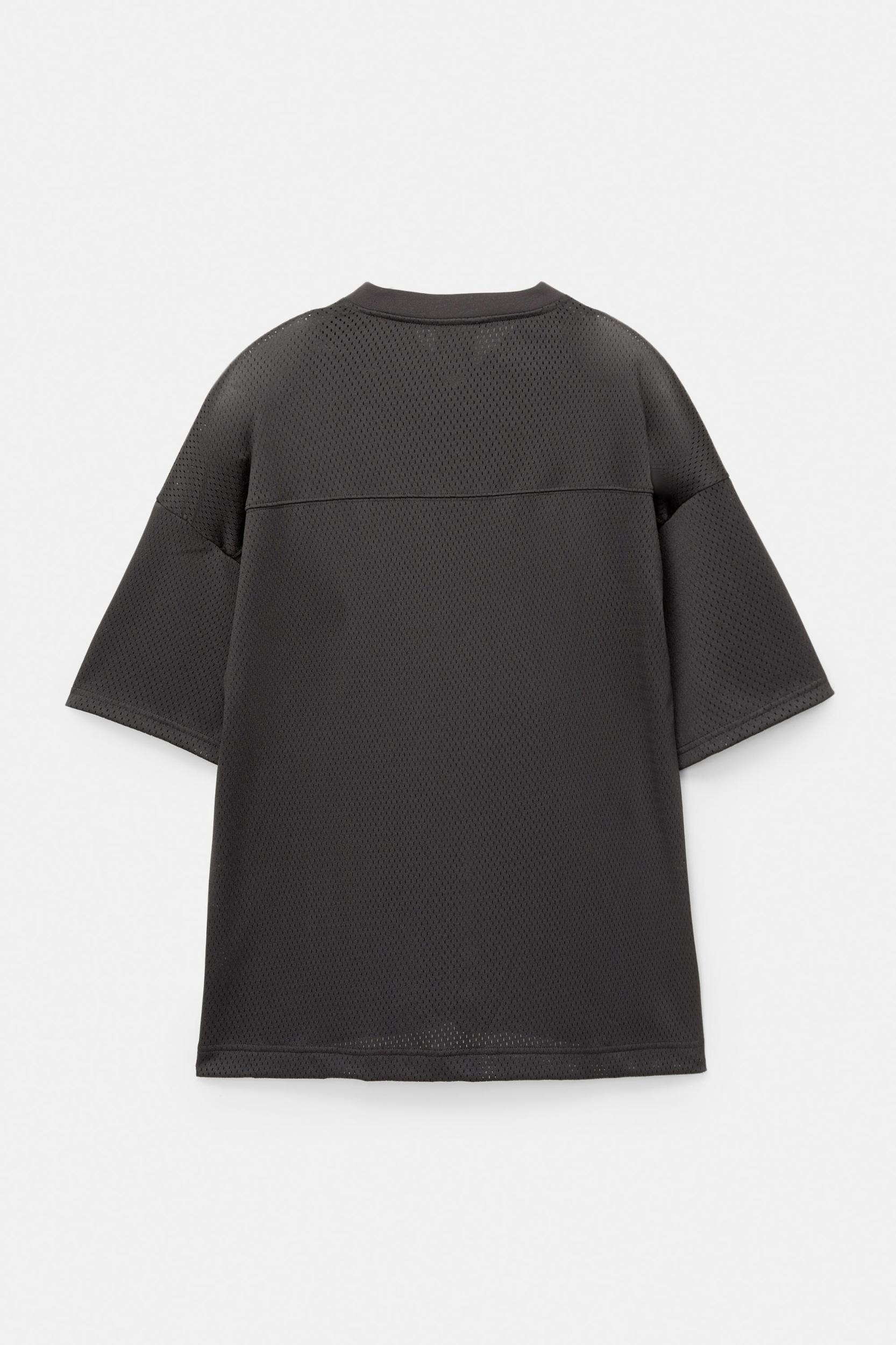 STWD mesh fabric T-shirt Product Image