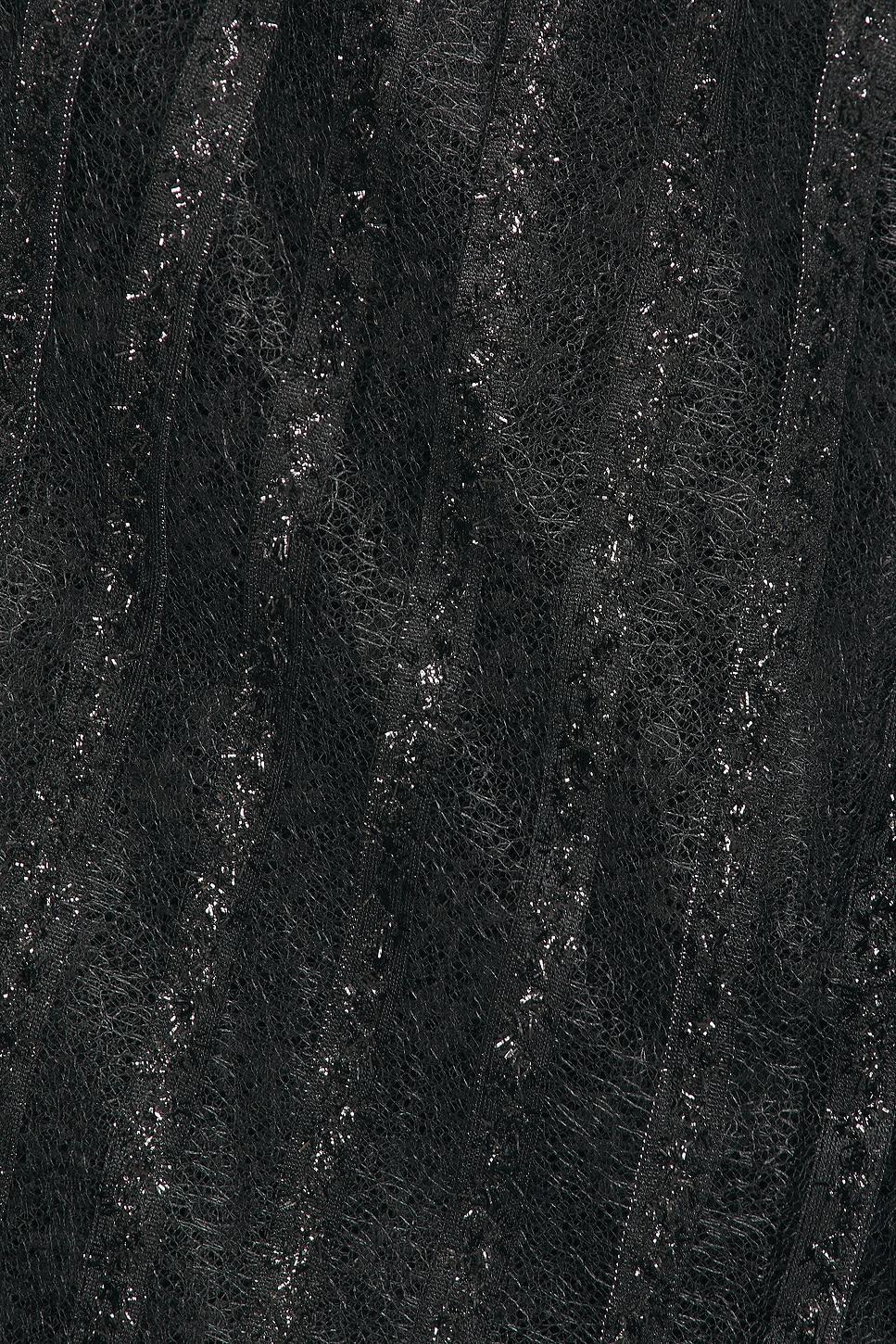 Lurex Tulle Bustier Midi Dress Product Image