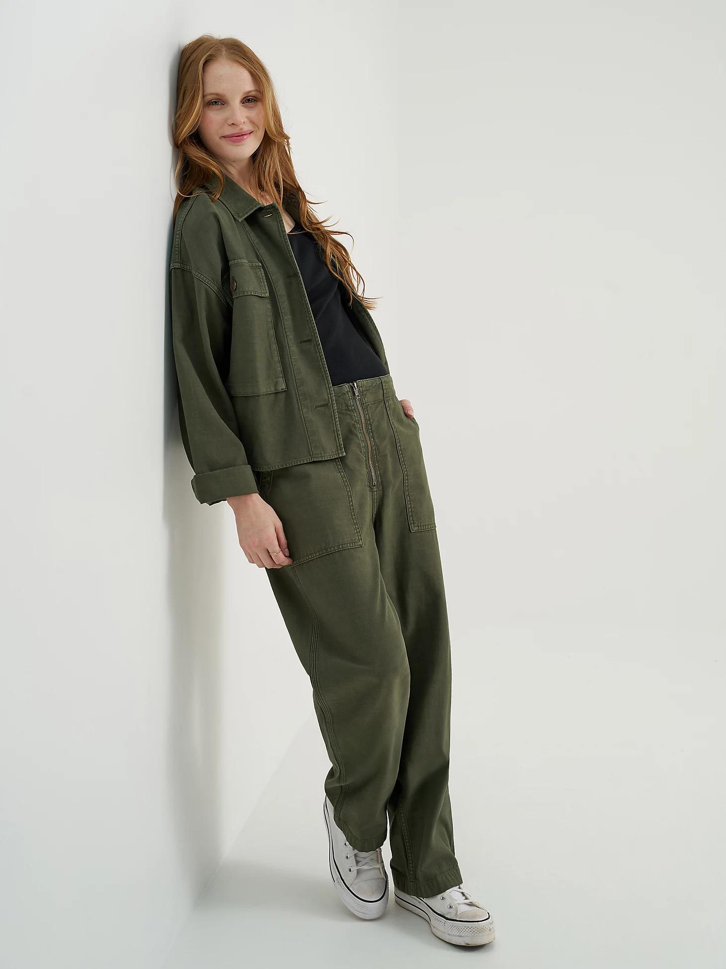Women's High Rise Loose Utility Pant | Women's Pants | Lee® Product Image
