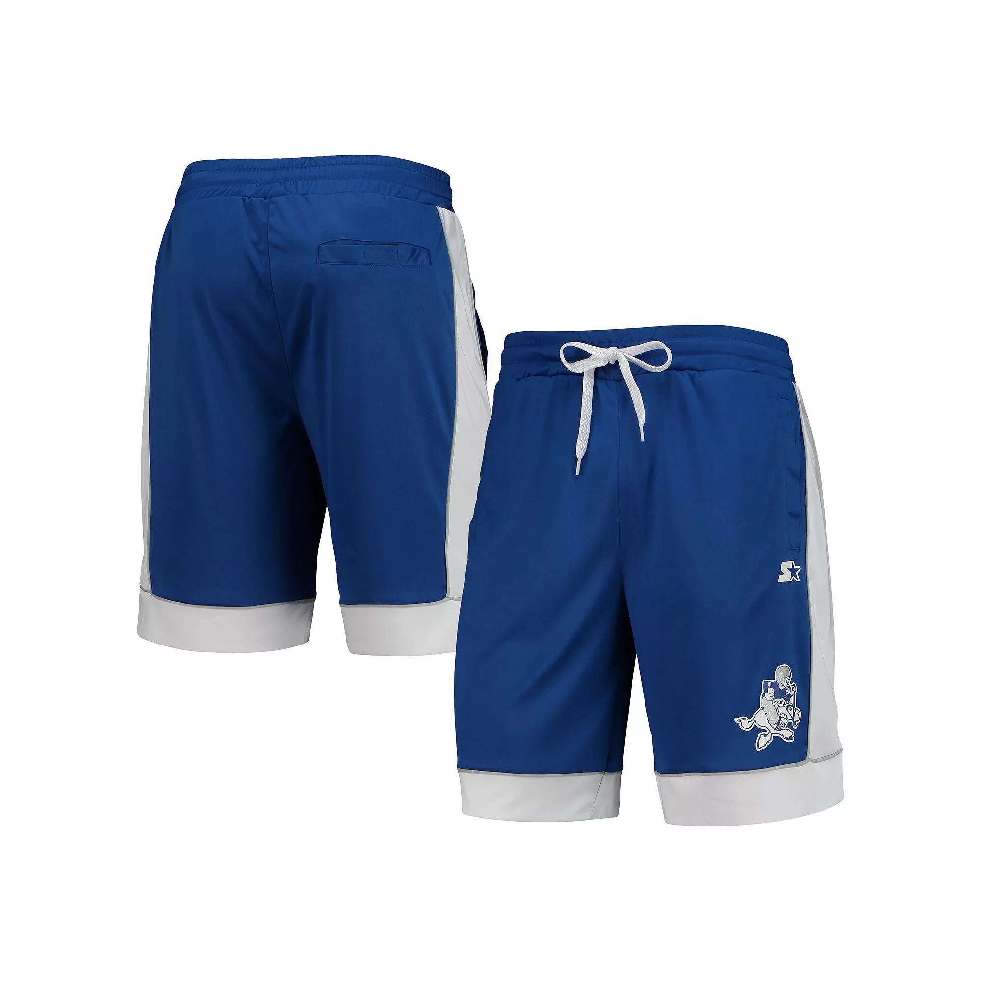 Men's G-III Sports by Carl Banks Royal/White Dallas Cowboys Fan Favorite Fashion Shorts, Size: Large, Blue Product Image