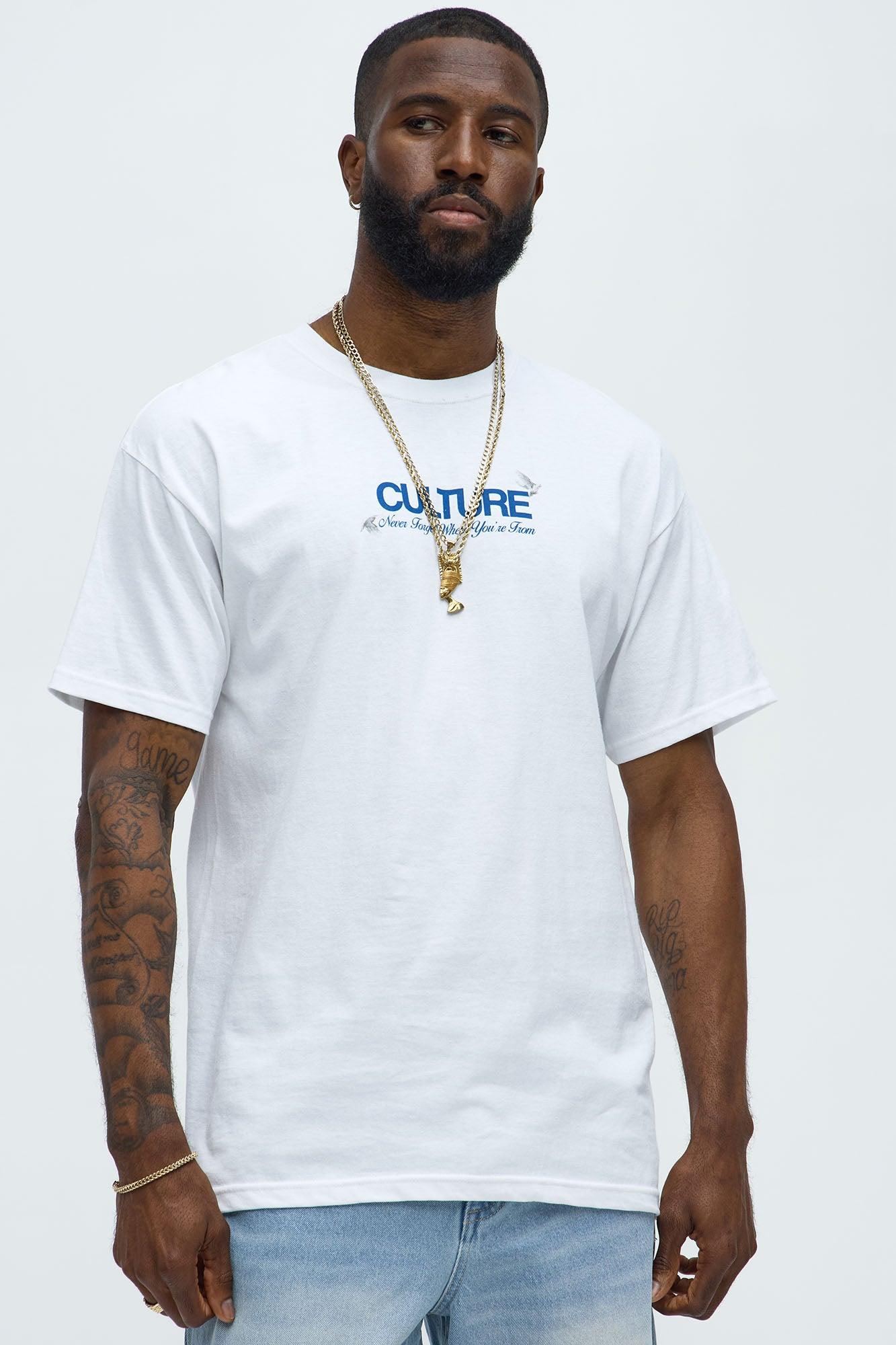 Culture Above All Short Sleeve Tee - White Product Image