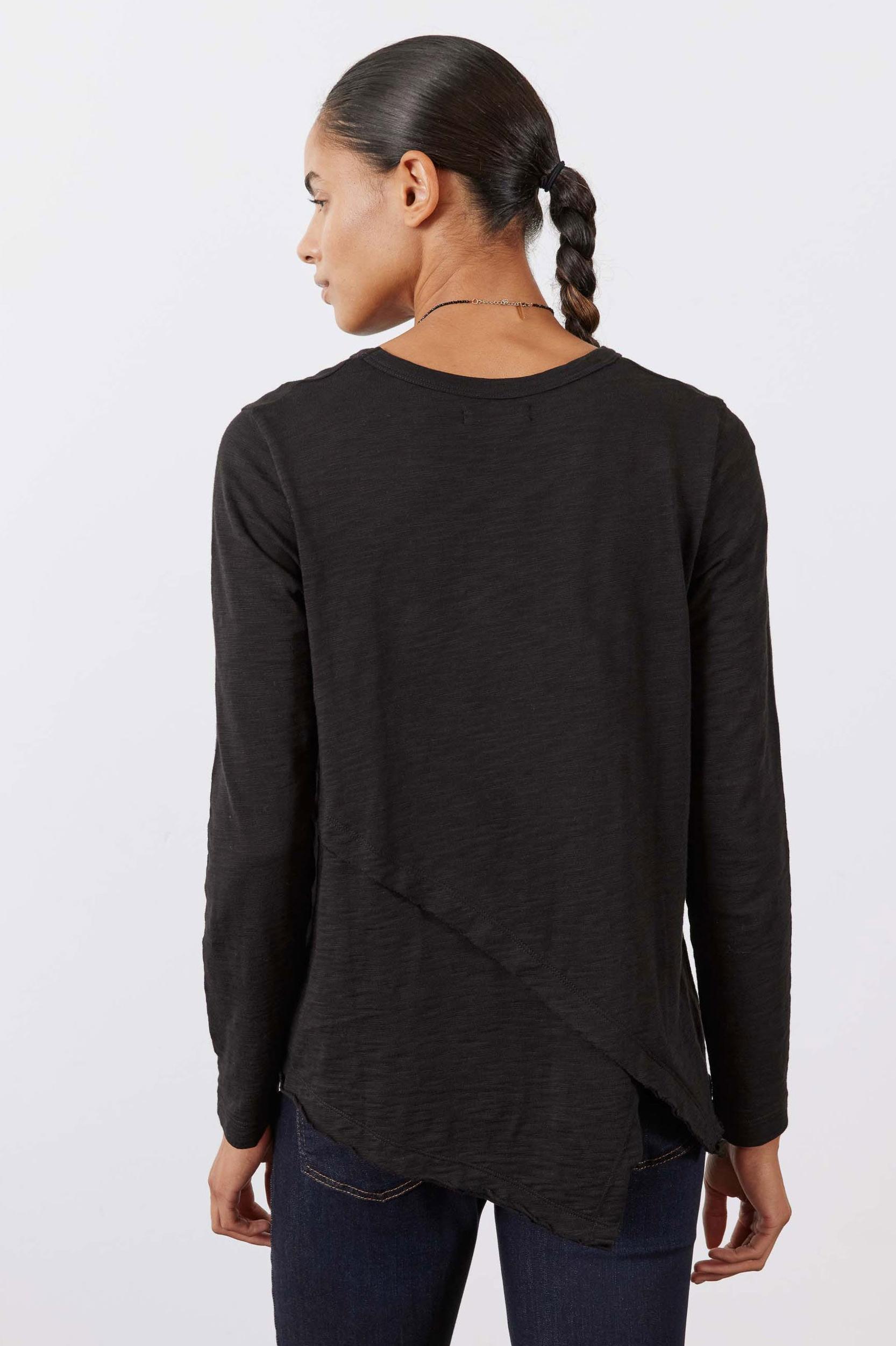 Inner Glow Asymmetric Long Sleeve Top Product Image