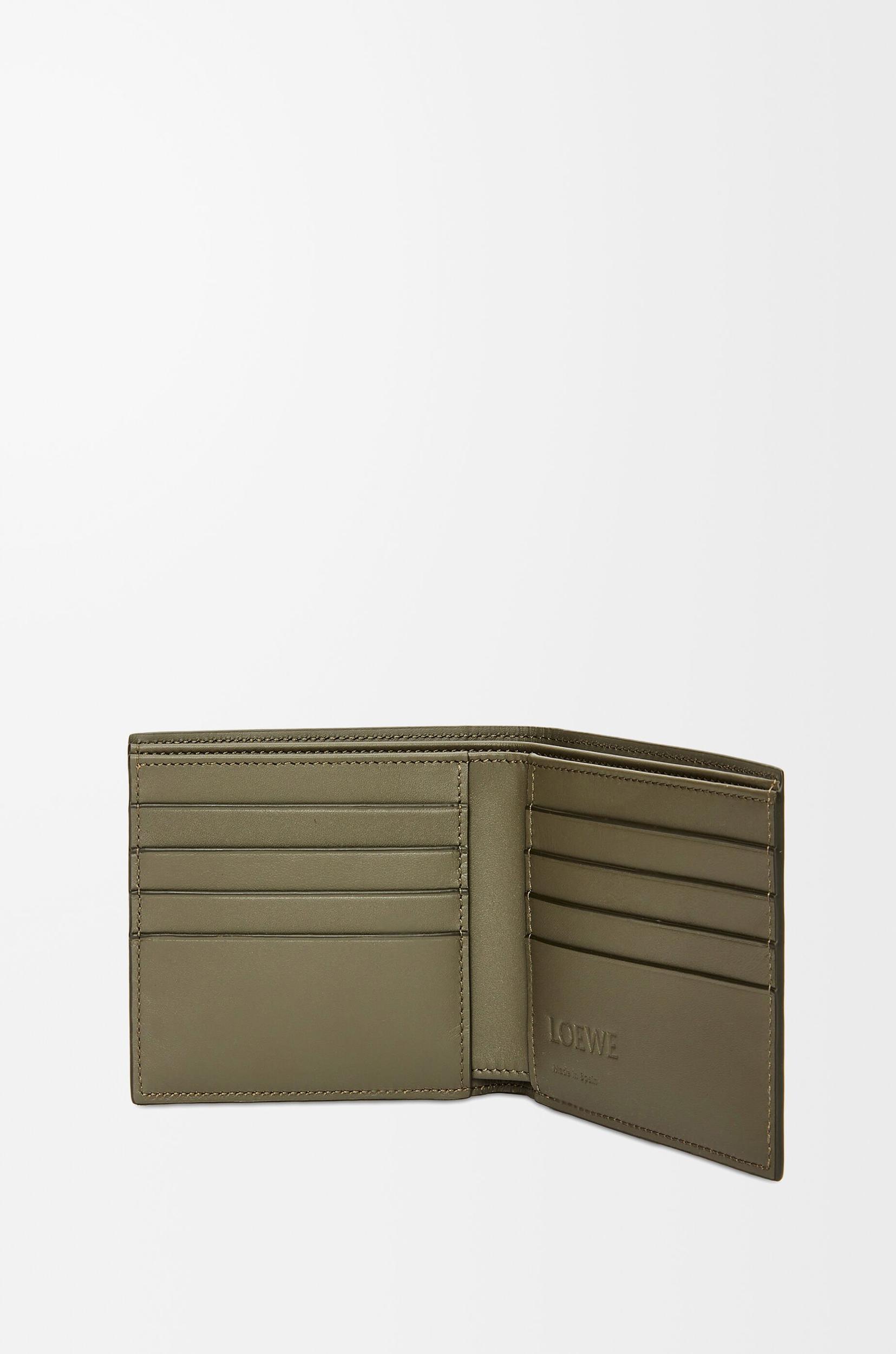 Bifold wallet in satin calfskin Product Image